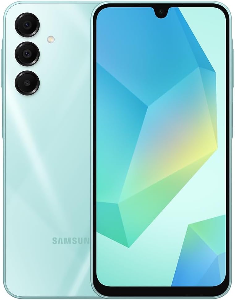 SAMSUNG Galaxy A16 5G (SM-A166M/DS), 256GB 8GB RAM, Dual SIM, Factory Unlocked GSM, International Version (25W Power Adapter Bundle) – (Light Green) SAMSUNG Galaxy A16 5G (SM-A166M/DS), 256GB 8GB RAM, Dual SIM, Factory Unlocked GSM, International Version (25W Power Adapter Bundle) – (Light Green)