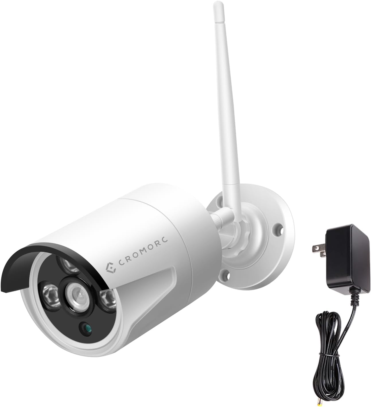 5MP Surveillance Bullet Camera Weatherproof Outdoor Indoor 3.6mm Lens IR Cut Day&Night Vision with 5DB Antenna with Bracket with Power Adapter Built-in Microphone 5MP Surveillance Bullet Camera Weatherproof Outdoor Indoor 3.6mm Lens IR Cut Day&Night Vision with 5DB Antenna with Bracket with Power Adapter Built-in Microphone