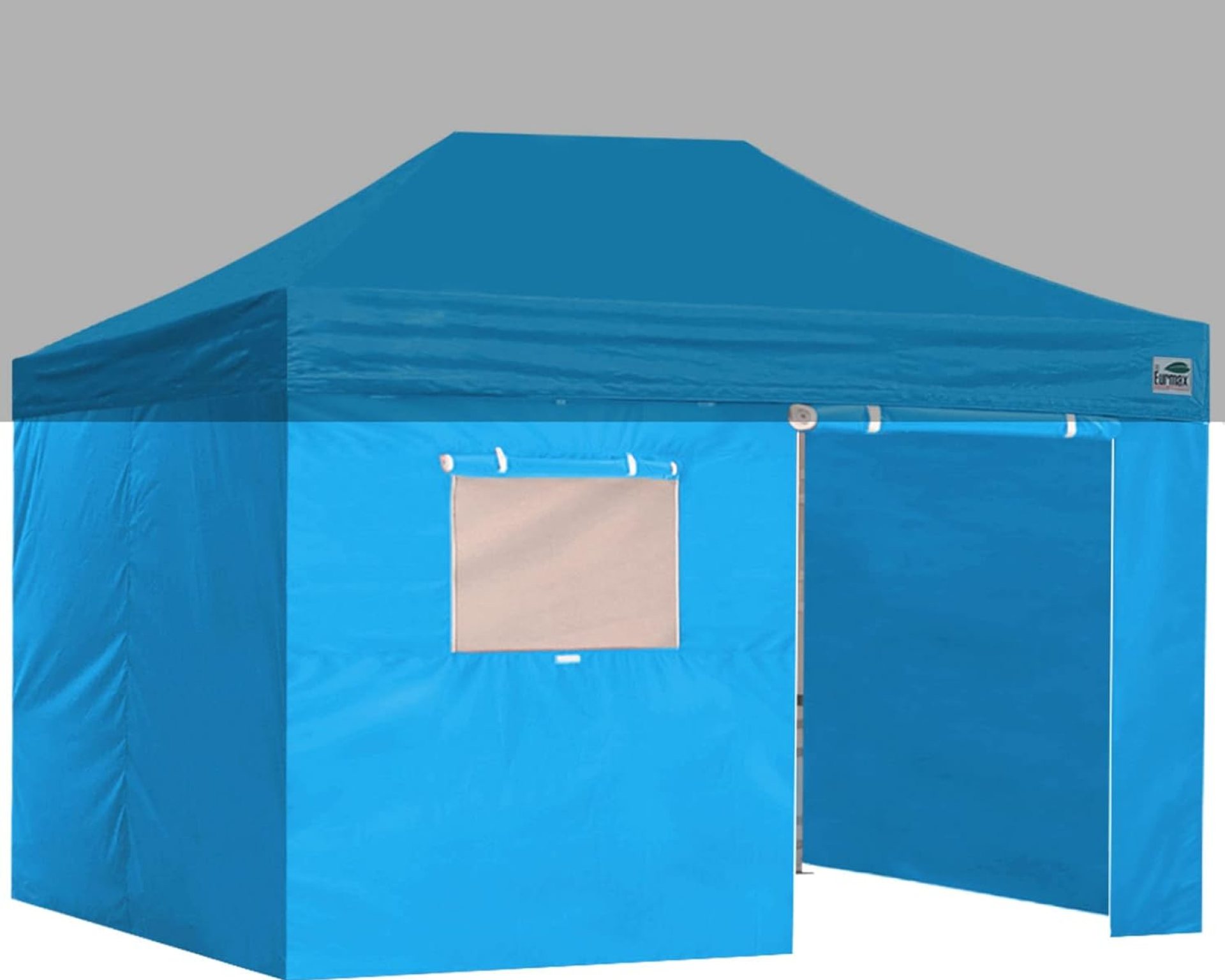 Eurmax USA Full Zippered Walls for 10 x 15 Easy Pop Up Canopy Tent,Enclosure Sidewall Kit with Roller Up Mesh Window and Door 4 Walls ONLY,NOT Including Frame and Top (Sky Blue) Eurmax USA Full Zippered Walls for 10 x 15 Easy Pop Up Canopy Tent,Enclosure Sidewall Kit with Roller Up Mesh Window and Door 4 Walls ONLY,NOT Including Frame and Top (Sky Blue)