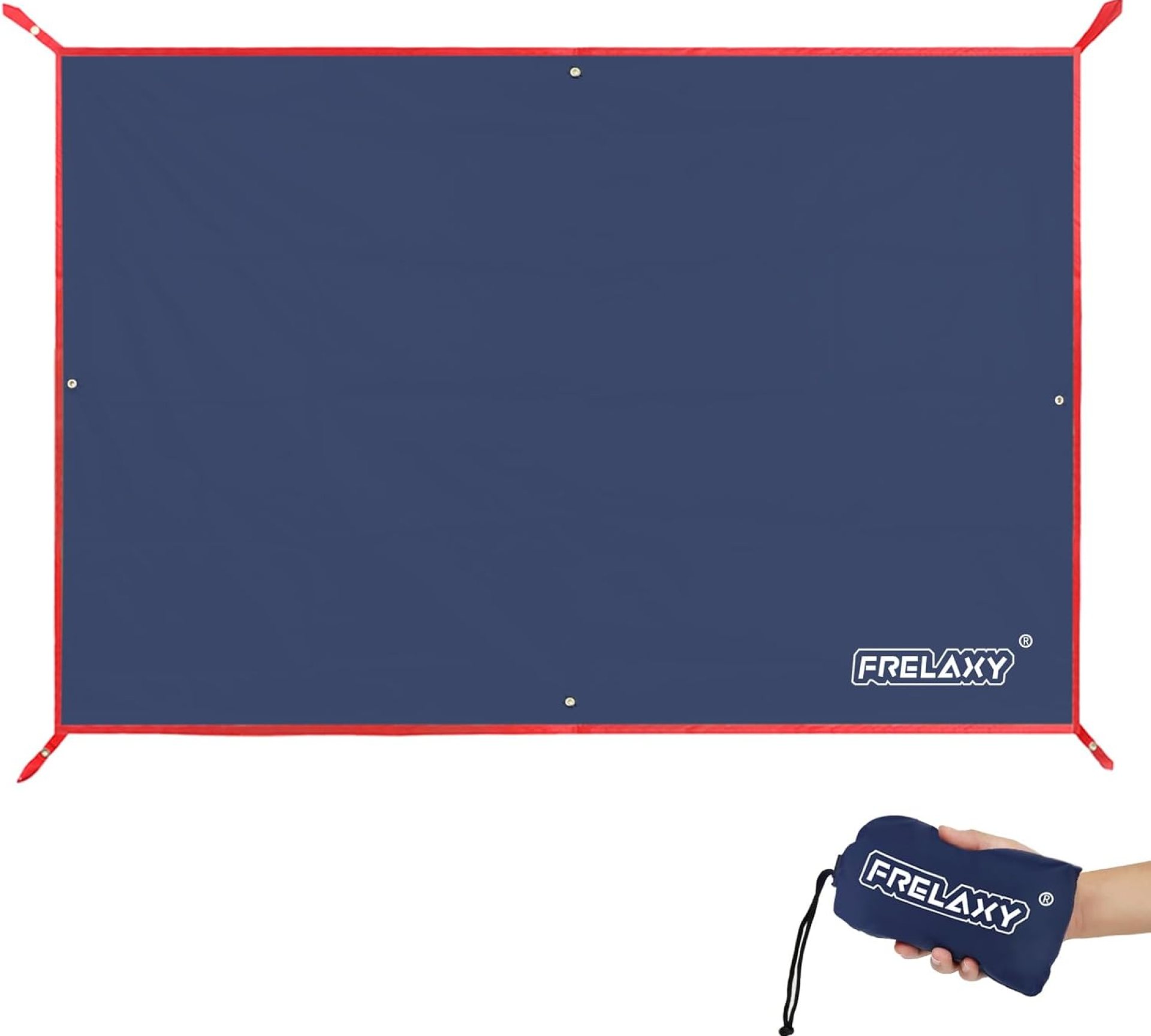 Frelaxy Tent Footprint, Waterproof Camping Tarp, Durable Tent Floor to Elevate Your Camping, Hiking, Backpacking, Hammock, Beach Experience Frelaxy Tent Footprint, Waterproof Camping Tarp, Durable Tent Floor to Elevate Your Camping, Hiking, Backpacking, Hammock, Beach Experience