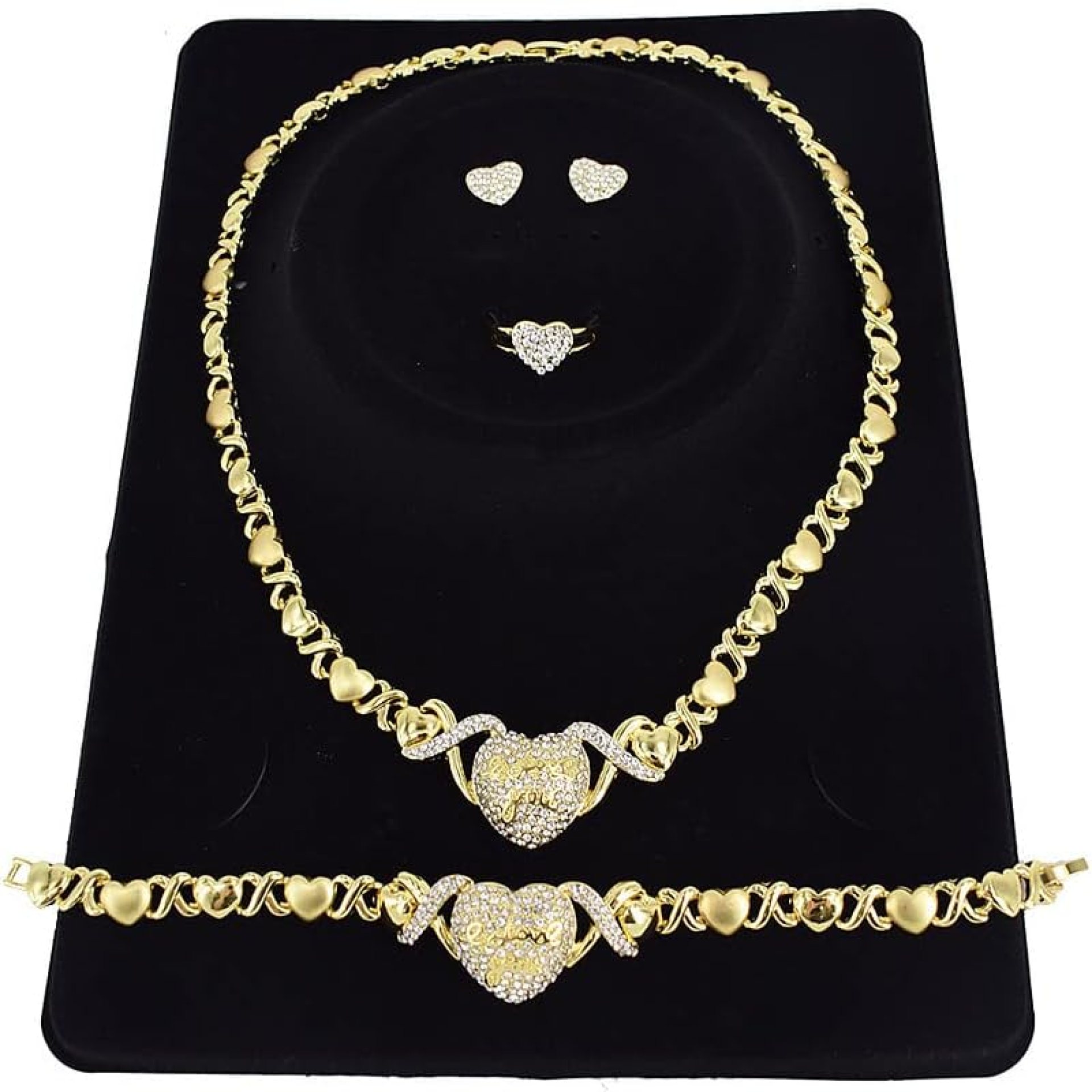 Giffor Jewellery Lady 14K Gold Filled Jewelry sets for Women Bracelets Necklaces With Earrings Gifts Giffor Jewellery Lady 14K Gold Filled Jewelry sets for Women Bracelets Necklaces With Earrings Gifts