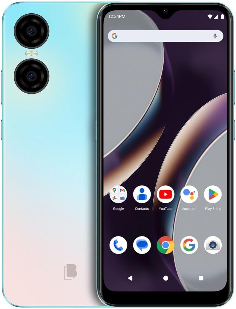 BLU G63 | 2023 | 3-Day Battery | Unlocked | 6.8” HD+ Infinity Display | 128/4GB | Dual 13MP Camera | US Version | US Warranty | (Pearl) BLU G63 | 2023 | 3-Day Battery | Unlocked | 6.8” HD+ Infinity Display | 128/4GB | Dual 13MP Camera | US Version | US Warranty | (Pearl)