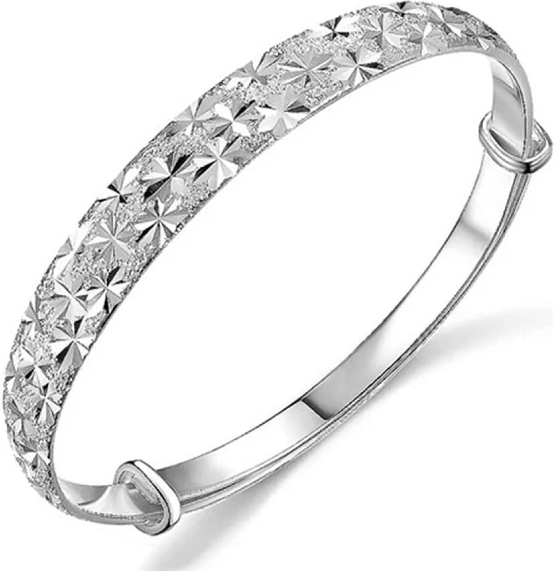 1Pc Women Jewelry Sterling Silver Bracelet Fashion Cuff Bangle Chain Bracelets Nice Gift for Women Mom Nice and Deft 1Pc Women Jewelry Sterling Silver Bracelet Fashion Cuff Bangle Chain Bracelets Nice Gift for Women Mom Nice and Deft