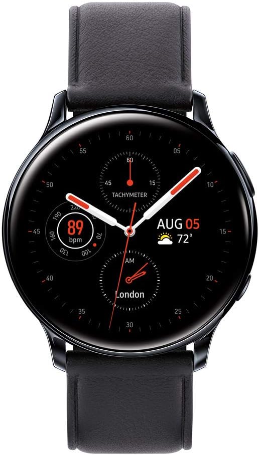 Samsung Galaxy Watch Active 2 (40mm, GPS, Bluetooth) Smart Watch with Advanced Health Monitoring, Fitness Tracking, and Long Lasting Battery, Black, SM-R830NZKCXAR (Renewed) Samsung Galaxy Watch Active 2 (40mm, GPS, Bluetooth) Smart Watch with Advanced Health Monitoring, Fitness Tracking, and Long Lasting Battery, Black, SM-R830NZKCXAR (Renewed)