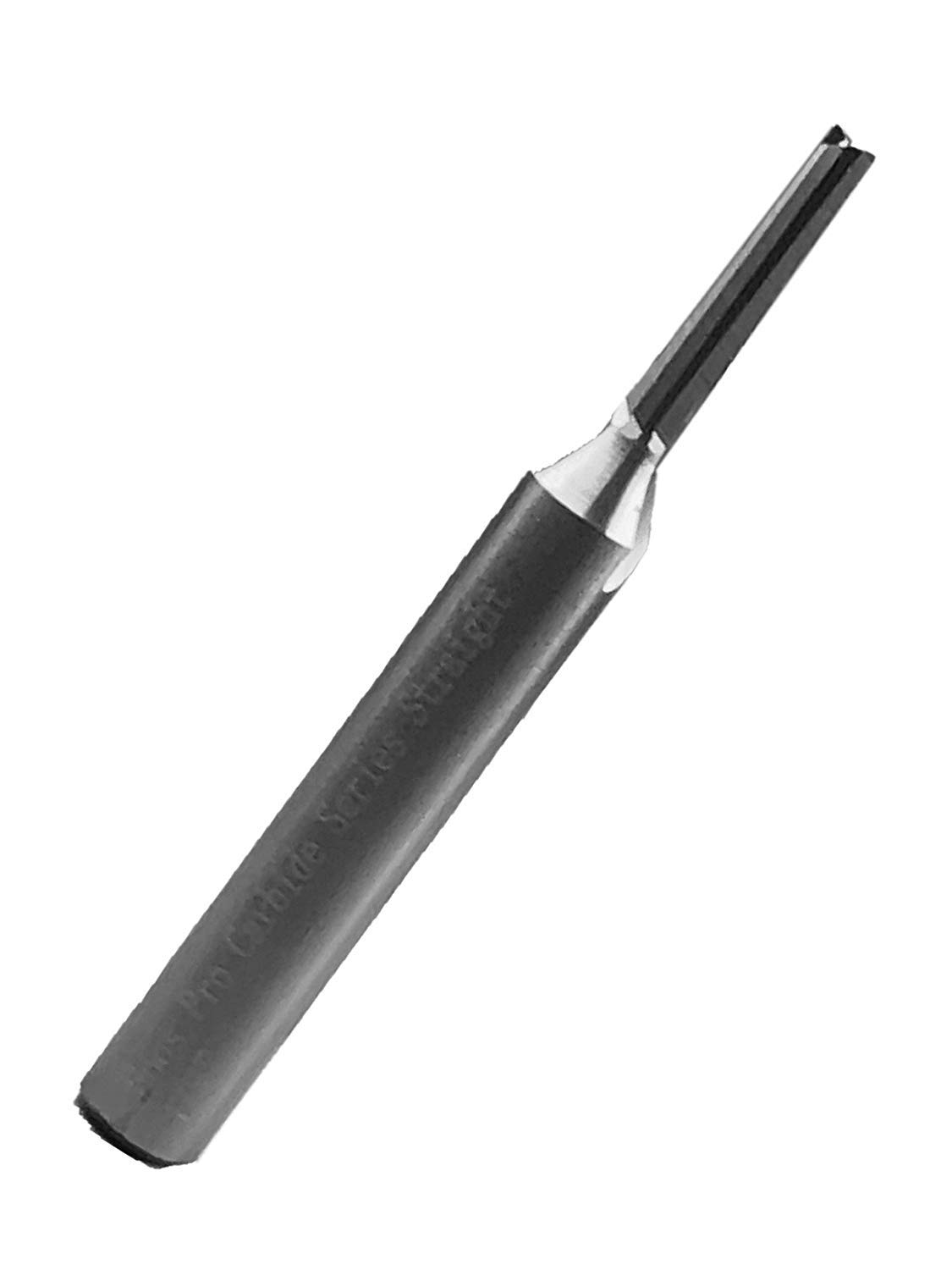 Foos Straight Carbide Router bit – 1/4” Shank – USA Veteran Owned (1/8″ Cutting Diameter) Foos Straight Carbide Router bit – 1/4” Shank – USA Veteran Owned (1/8″ Cutting Diameter)