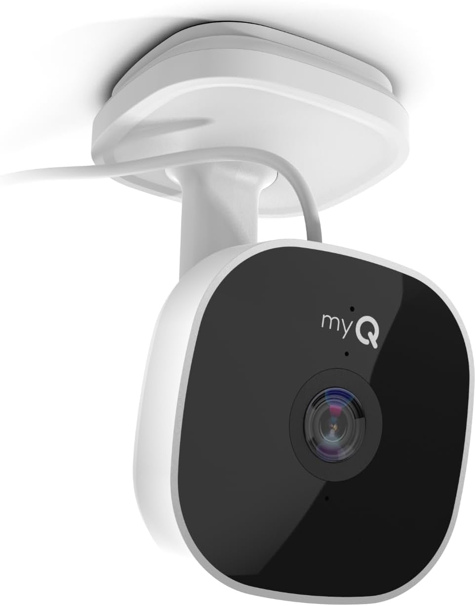 myQ Smart Garage Security Camera – 1080p HD Video, Night Vision, Motion Detection, Magnetic, Wi-Fi, Two-Way Audio, Smartphone Control myQ Smart Garage Security Camera – 1080p HD Video, Night Vision, Motion Detection, Magnetic, Wi-Fi, Two-Way Audio, Smartphone Control