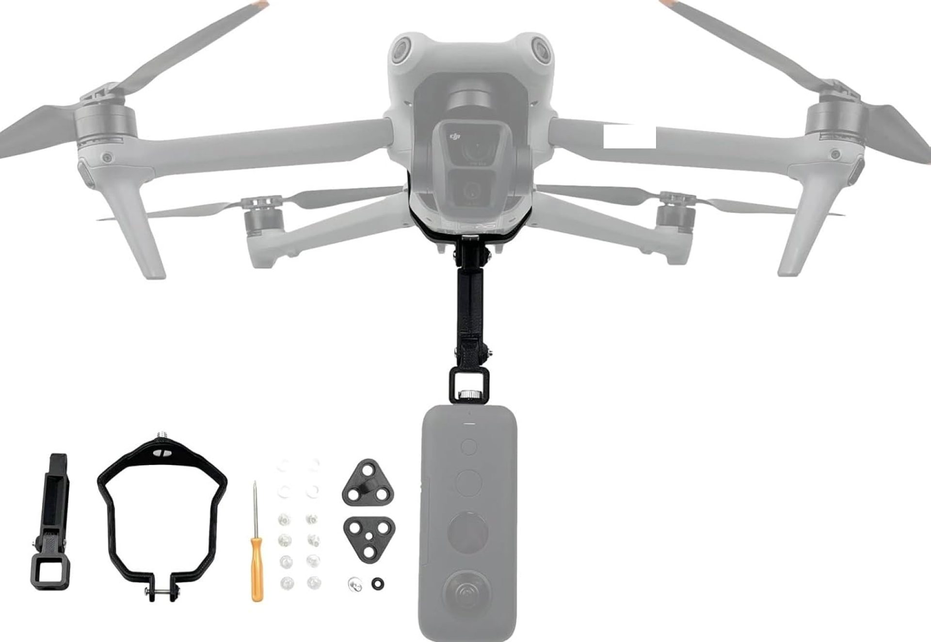 ABZEKH Drone Accessories for Extended Bracket Holder for DJI AIR 3 Mounting Upper for Adapter 2 in 1 Support for Gopro 9/10/11/11 for Mini Insta360 Action Camera Acc, List, ABZEKH234 ABZEKH Drone Accessories for Extended Bracket Holder for DJI AIR 3 Mounting Upper for Adapter 2 in 1 Support for Gopro 9/10/11/11 for Mini Insta360 Action Camera Acc, List, ABZEKH234