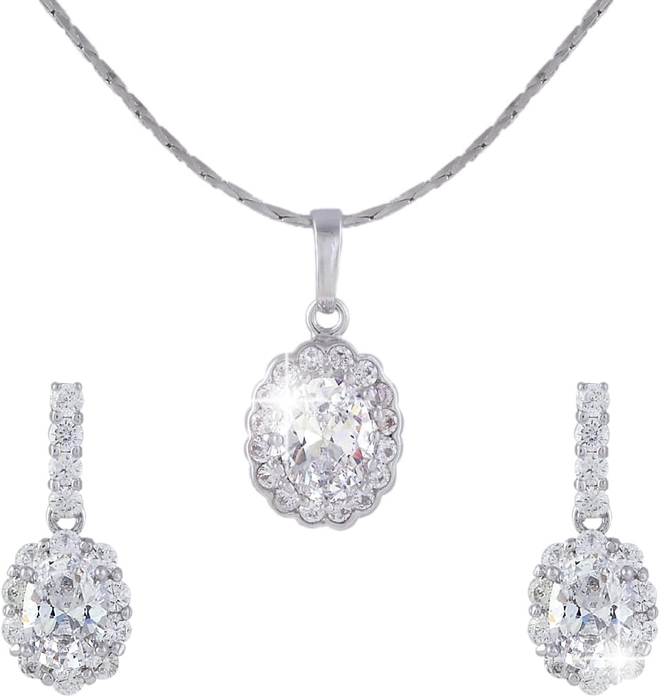 Crysdue Wedding Jewelry Set for Women, Floral Leaf Vine Teardrop Necklace Dangle Earrings Bracelet and Hair Comb, Cubic Zirconia Elegant Party Prom Jewellery for Bridal Bridesmaid Crysdue Wedding Jewelry Set for Women, Floral Leaf Vine Teardrop Necklace Dangle Earrings Bracelet and Hair Comb, Cubic Zirconia Elegant Party Prom Jewellery for Bridal Bridesmaid
