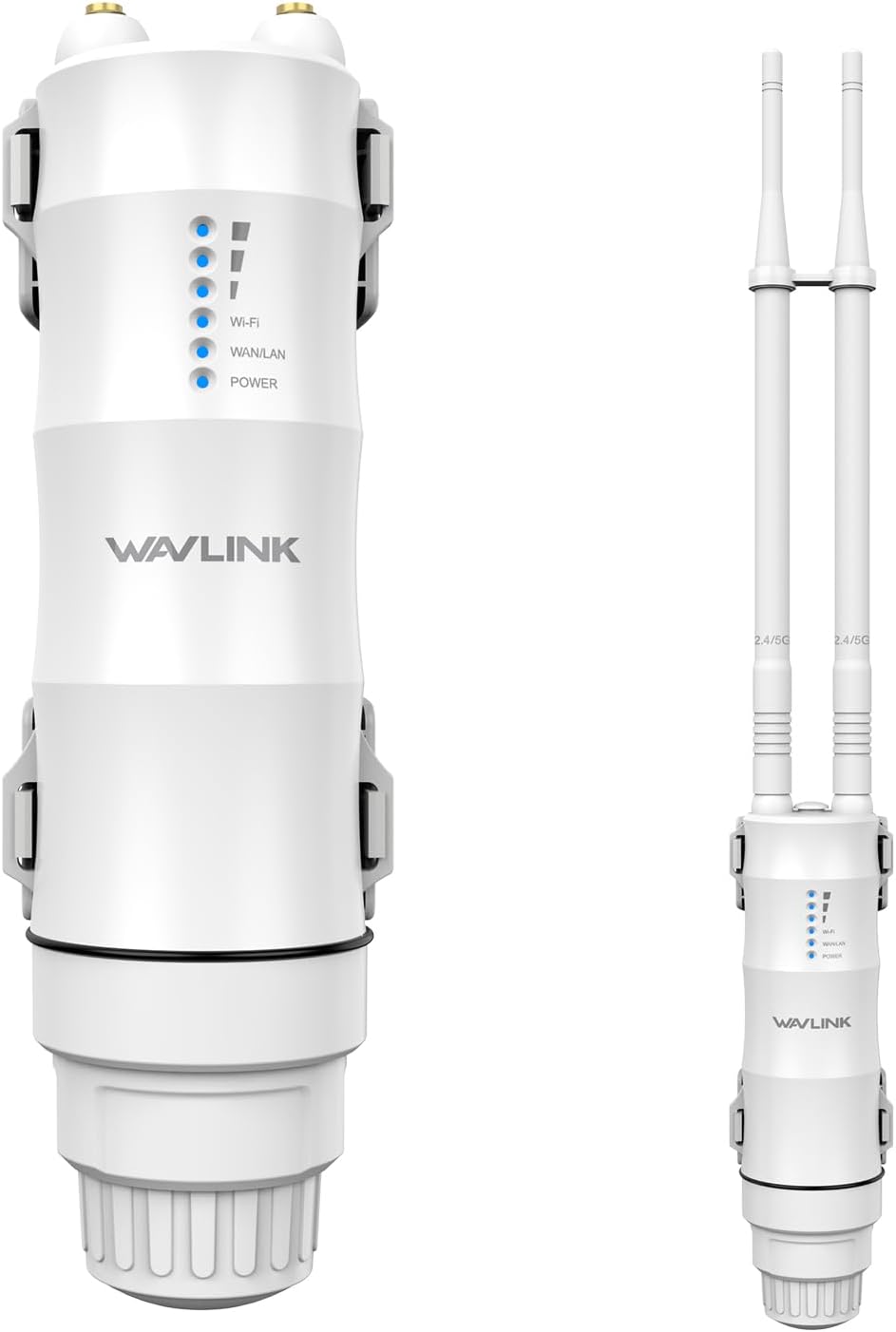 WAVLINK AC1200 Outdoor Long Range Wi-Fi Extender,Dual Band Outdoor Access Point with Active/Passive PoE,WAN/LAN Port,IP67 Waterproof,Supports AP/Router/Repeater Mode,2x7dBi High-Gain Antennas WAVLINK AC1200 Outdoor Long Range Wi-Fi Extender,Dual Band Outdoor Access Point with Active/Passive PoE,WAN/LAN Port,IP67 Waterproof,Supports AP/Router/Repeater Mode,2x7dBi High-Gain Antennas