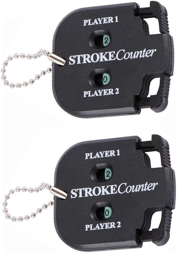 Mini Golf Score Shot Stroke Counter Clicker with Key Chain, Portable Two Digits Scoring Keeper Outdoor Sport Scoreboard for Putts Mini Golf Score Shot Stroke Counter Clicker with Key Chain, Portable Two Digits Scoring Keeper Outdoor Sport Scoreboard for Putts