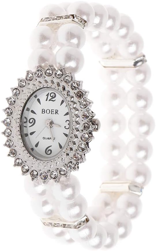 Fashion Women Watch Clock Women Casual Wristwatches Pearl Beaded Watches Strap Wrist Watch Horloges Fashion Women Watch Clock Women Casual Wristwatches Pearl Beaded Watches Strap Wrist Watch Horloges