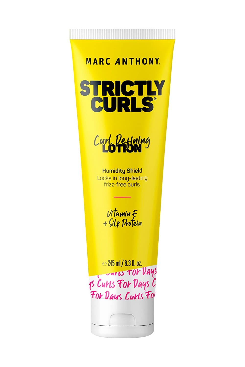 Marc Anthony Curl Defining & Enhancing Lotion, Strictly Curls – Moisturizing Detangler with Vitamin E & Silk Protein for Long-Lasting Frizz-Free – Bounce & Shine For Wavy, Dry or Damaged Hair Marc Anthony Curl Defining & Enhancing Lotion, Strictly Curls – Moisturizing Detangler with Vitamin E & Silk Protein for Long-Lasting Frizz-Free – Bounce & Shine For Wavy, Dry or Damaged Hair