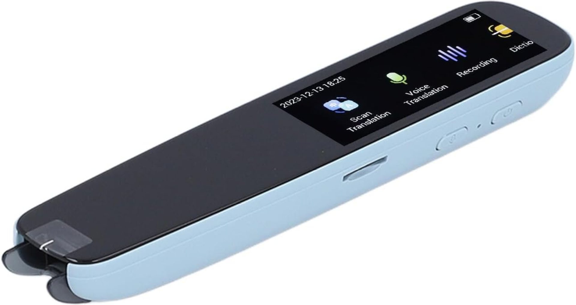 Hilitand Portable Smart Scan Reader Pen Edition Massive English Word International Multifunctional Voice Translator Pen for Homework Reading (Blue), Hilitandmez7r9gyuo-12 Hilitand Portable Smart Scan Reader Pen Edition Massive English Word International Multifunctional Voice Translator Pen for Homework Reading (Blue), Hilitandmez7r9gyuo-12