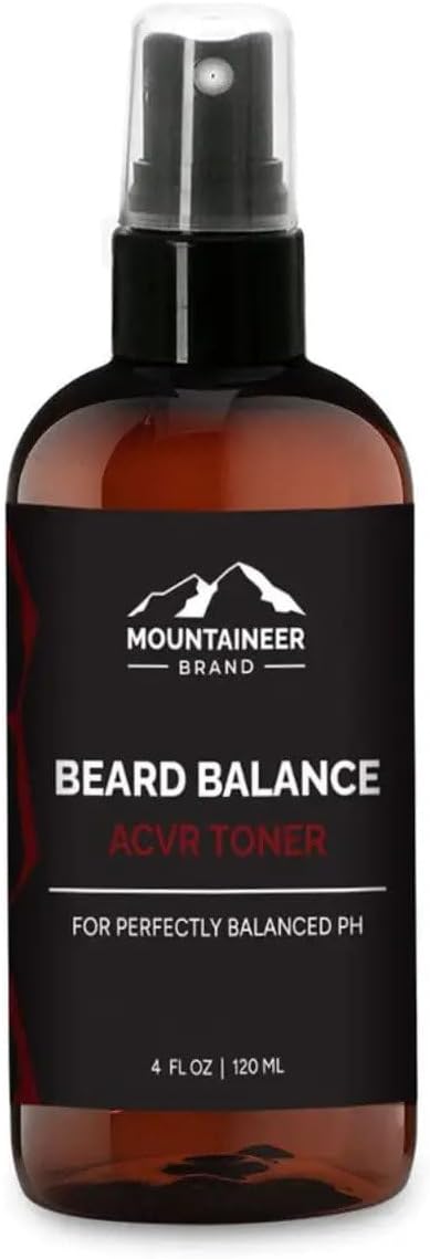 Mountaineer Brand Apple Cider Vinegar Rinse and Toner | Beard Balance | All-Natural Relief for Detox, Dandruff, Itching, Acne, Blemished Skin | Use on Hair, Beard, Scalp, and Face | 4oz Mountaineer Brand Apple Cider Vinegar Rinse and Toner | Beard Balance | All-Natural Relief for Detox, Dandruff, Itching, Acne, Blemished Skin | Use on Hair, Beard, Scalp, and Face | 4oz