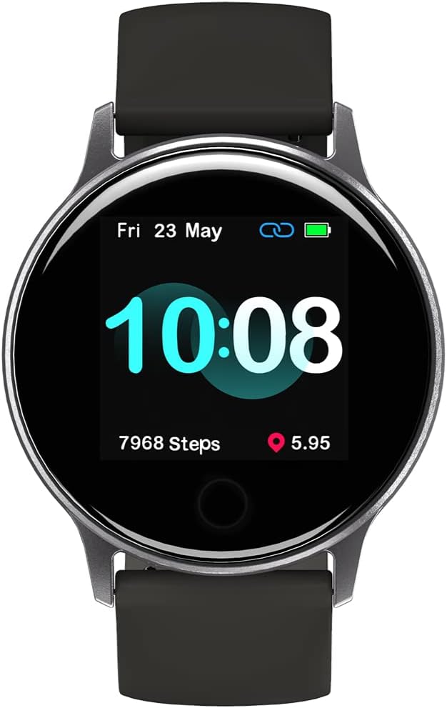 UMIDIGI Smart Watch for Android Phones Compatible with Samsung iPhone, Sleep Tracker Waterproof Smartwatch with Heart Rate Monitor, Fitness Tracker for Women and Men-Uwatch 2S UMIDIGI Smart Watch for Android Phones Compatible with Samsung iPhone, Sleep Tracker Waterproof Smartwatch with Heart Rate Monitor, Fitness Tracker for Women and Men-Uwatch 2S