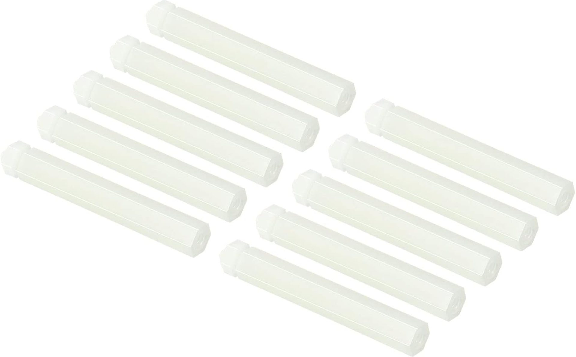 PATIKIL M4x45+6mm Male Female Standoff, 20Pcs Nylon Screws Hex Spacer with 20Pcs Nut for PCB, Motherboard, Computer Case, Circuit Board, Electronic PATIKIL M4x45+6mm Male Female Standoff, 20Pcs Nylon Screws Hex Spacer with 20Pcs Nut for PCB, Motherboard, Computer Case, Circuit Board, Electronic