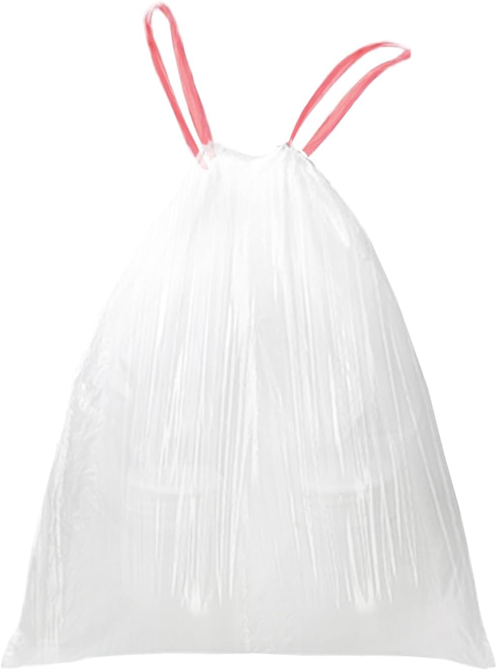 8 Gallon Trash Bags Drawstring, Pack of 40, 8 gal Garbage Bags, 55x65cm Size, 8.4g/pcs, Unscented, White 8 Gallon Trash Bags Drawstring, Pack of 40, 8 gal Garbage Bags, 55x65cm Size, 8.4g/pcs, Unscented, White