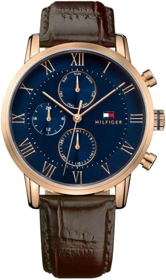 Tommy Hilfiger Men’s 1791399 Sophisticated Sport Analog Display Quartz Brown Watch Tommy Hilfiger Men’s 1791399 Sophisticated Sport Analog Display Quartz Brown Watch