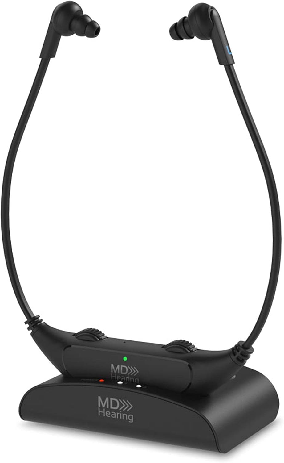QuietTV Wireless Headphones for TV from MDHearing, Comfortable TV Headset, Plug & Play, Rechargeable, Perfect for Seniors, Assists Hearing, Includes Charging Base and Single Headphone Set QuietTV Wireless Headphones for TV from MDHearing, Comfortable TV Headset, Plug & Play, Rechargeable, Perfect for Seniors, Assists Hearing, Includes Charging Base and Single Headphone Set