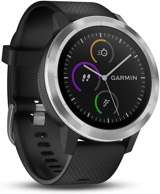 Smartwatch GARMIN Vivoactive 3 1,2in GPS Waterproof 5 ATM Glonass Black Stainless Steel (Renewed) Smartwatch GARMIN Vivoactive 3 1,2in GPS Waterproof 5 ATM Glonass Black Stainless Steel (Renewed)