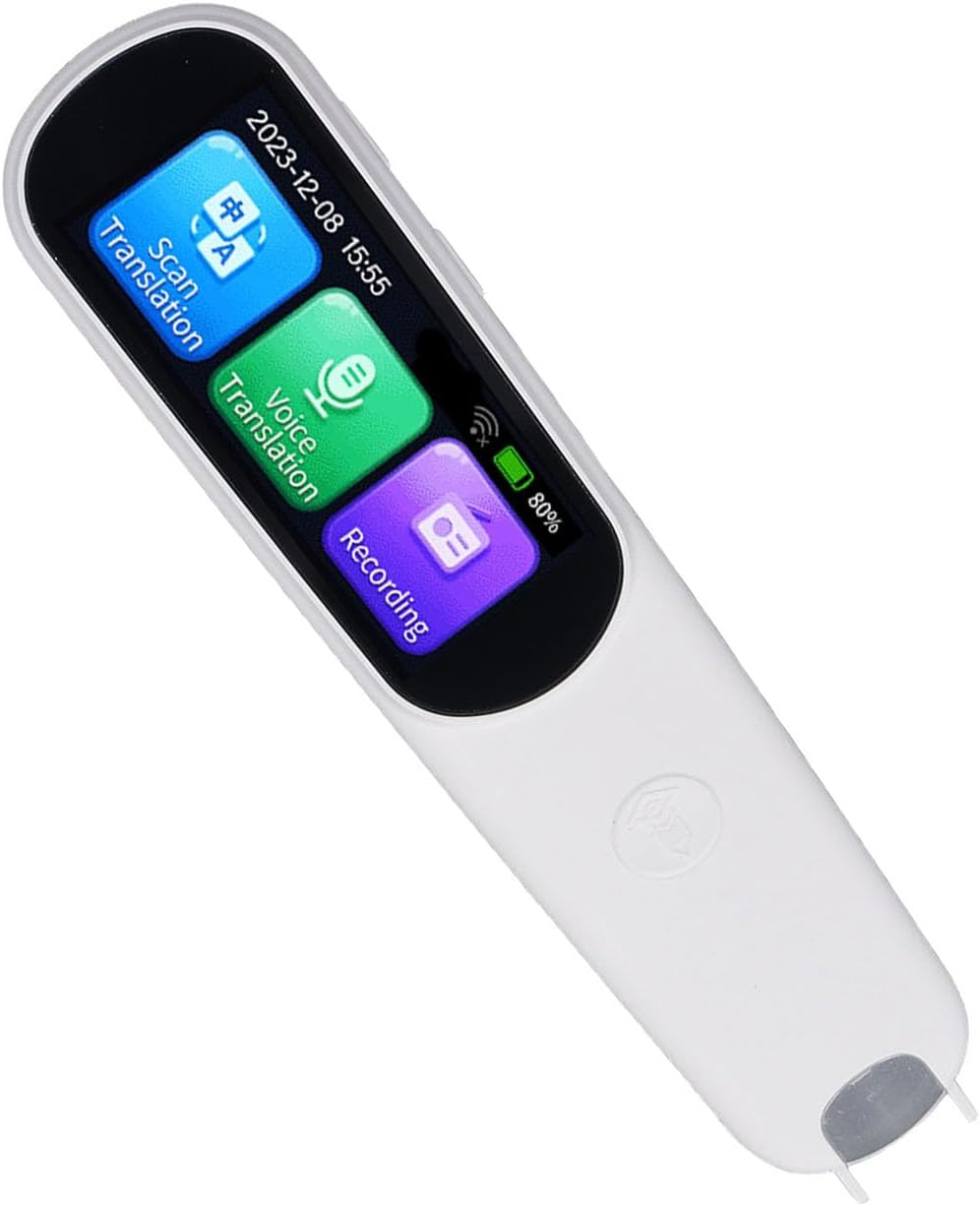 Translator Pen Scanner Portable Foreign Language Reading Learning Smart Scan Translation 1.97in Translator Pen Scanner Portable Foreign Language Reading Learning Smart Scan Translation 1.97in