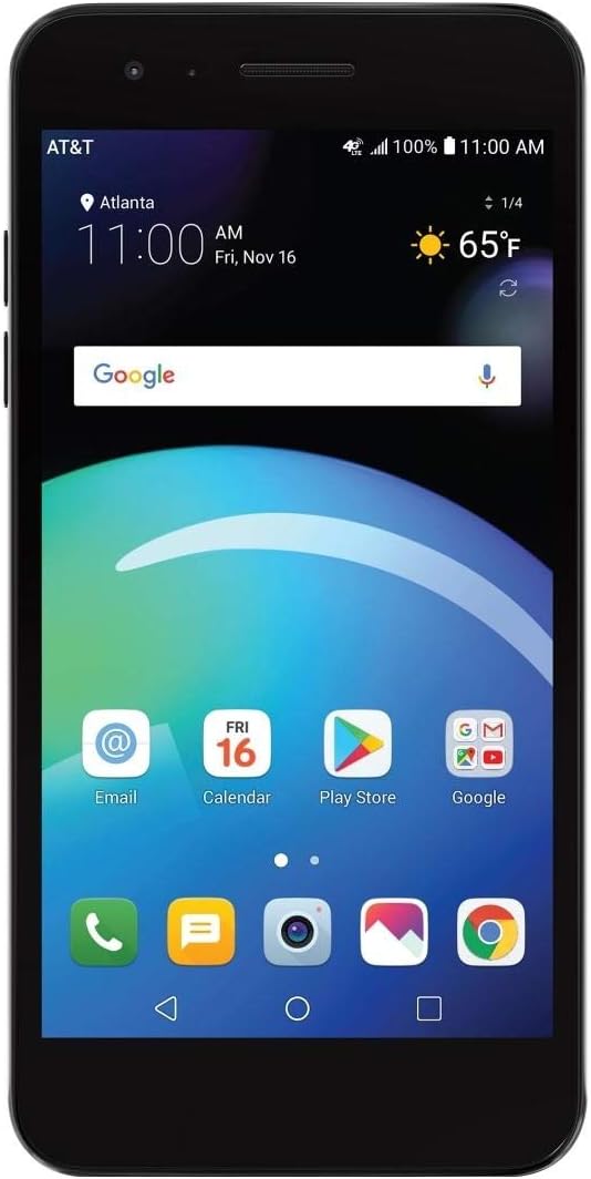 LG Phoenix 4 AT&T Prepaid Smartphone with 16GB, 4G LTE, Android 7.1 OS, 8MP + 5MP Cameras – Black (Renewed) LG Phoenix 4 AT&T Prepaid Smartphone with 16GB, 4G LTE, Android 7.1 OS, 8MP + 5MP Cameras – Black (Renewed)