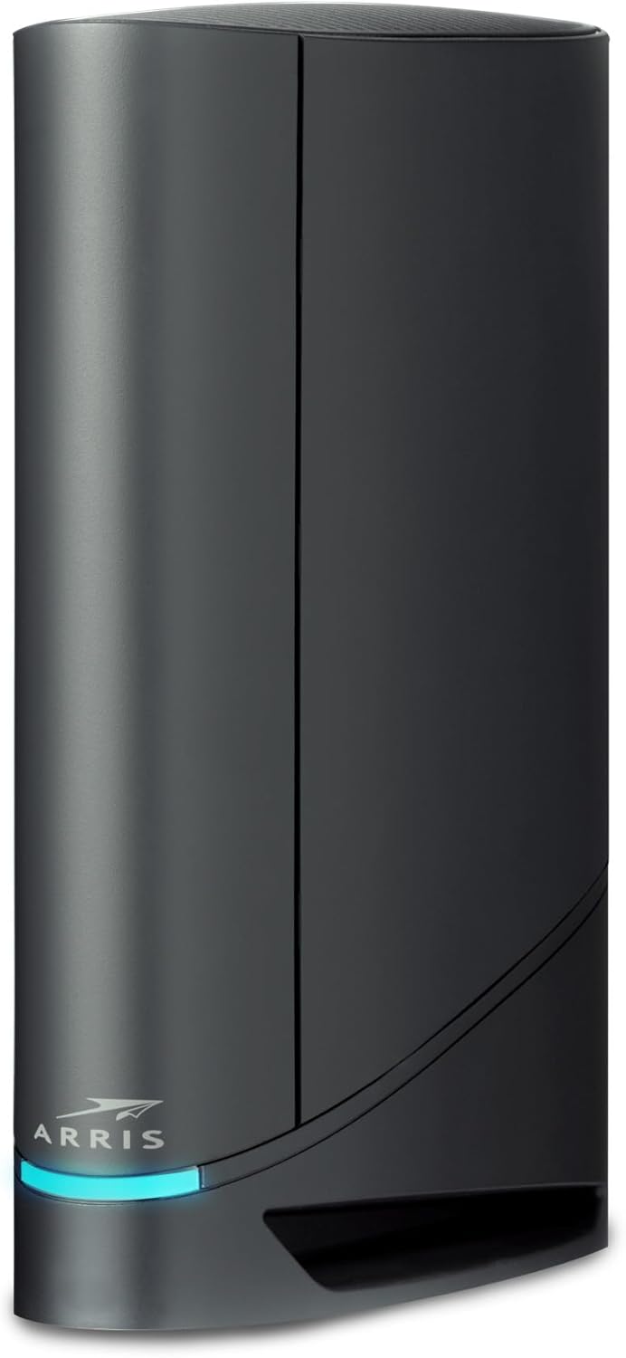 ARRIS (G34) – Cable Modem Router Combo – Fast DOCSIS 3.1 Gigabit WiFi 6 (AX3000), Approved for Comcast Xfinity, Cox, Spectrum & More, 1 Gbps Max Internet Speeds ARRIS (G34) – Cable Modem Router Combo – Fast DOCSIS 3.1 Gigabit WiFi 6 (AX3000), Approved for Comcast Xfinity, Cox, Spectrum & More, 1 Gbps Max Internet Speeds