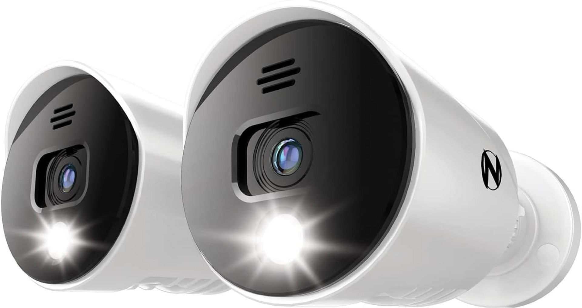 Night Owl Wired 1080p HD Indoor/Outdoor Add On Spotlight Cameras with Preset Voice Alerts and Built-in Camera Siren (Requires Compatible BTD2 or BTD8 Series DVR – Sold Separately) Night Owl Wired 1080p HD Indoor/Outdoor Add On Spotlight Cameras with Preset Voice Alerts and Built-in Camera Siren (Requires Compatible BTD2 or BTD8 Series DVR – Sold Separately)