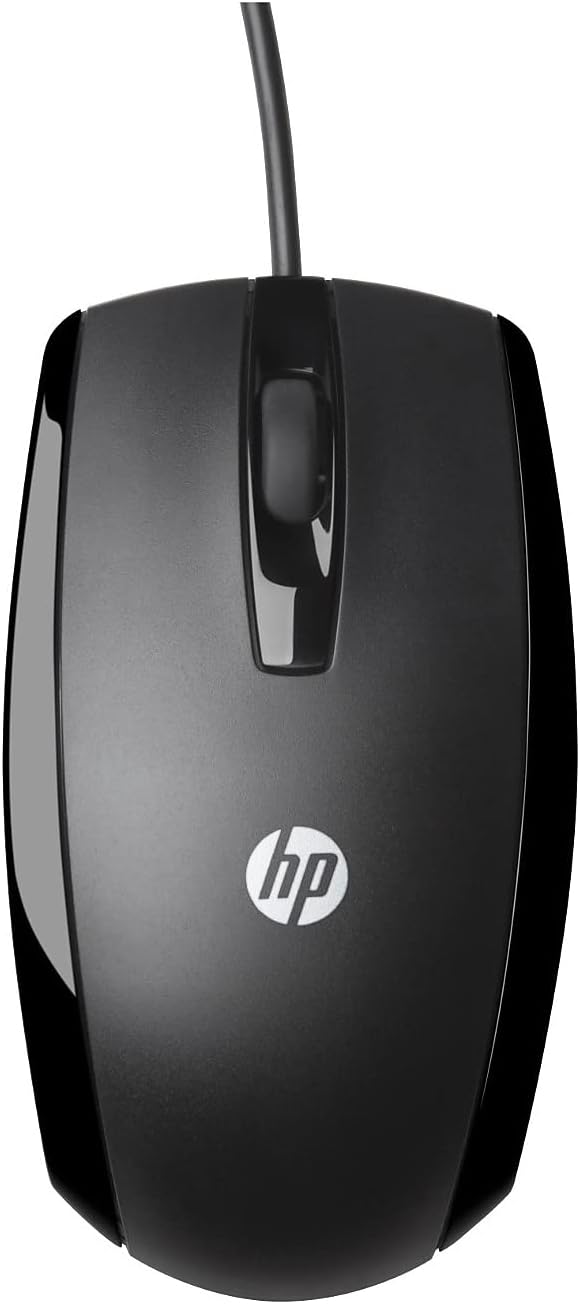 HP X500 – Wired USB Mouse for Windows PC Desktop, Laptop, Notebook, Mac, computerand Chromebook, for Righty or Lefty Use (E5E76AA#ABA),Black HP X500 – Wired USB Mouse for Windows PC Desktop, Laptop, Notebook, Mac, computerand Chromebook, for Righty or Lefty Use (E5E76AA#ABA),Black