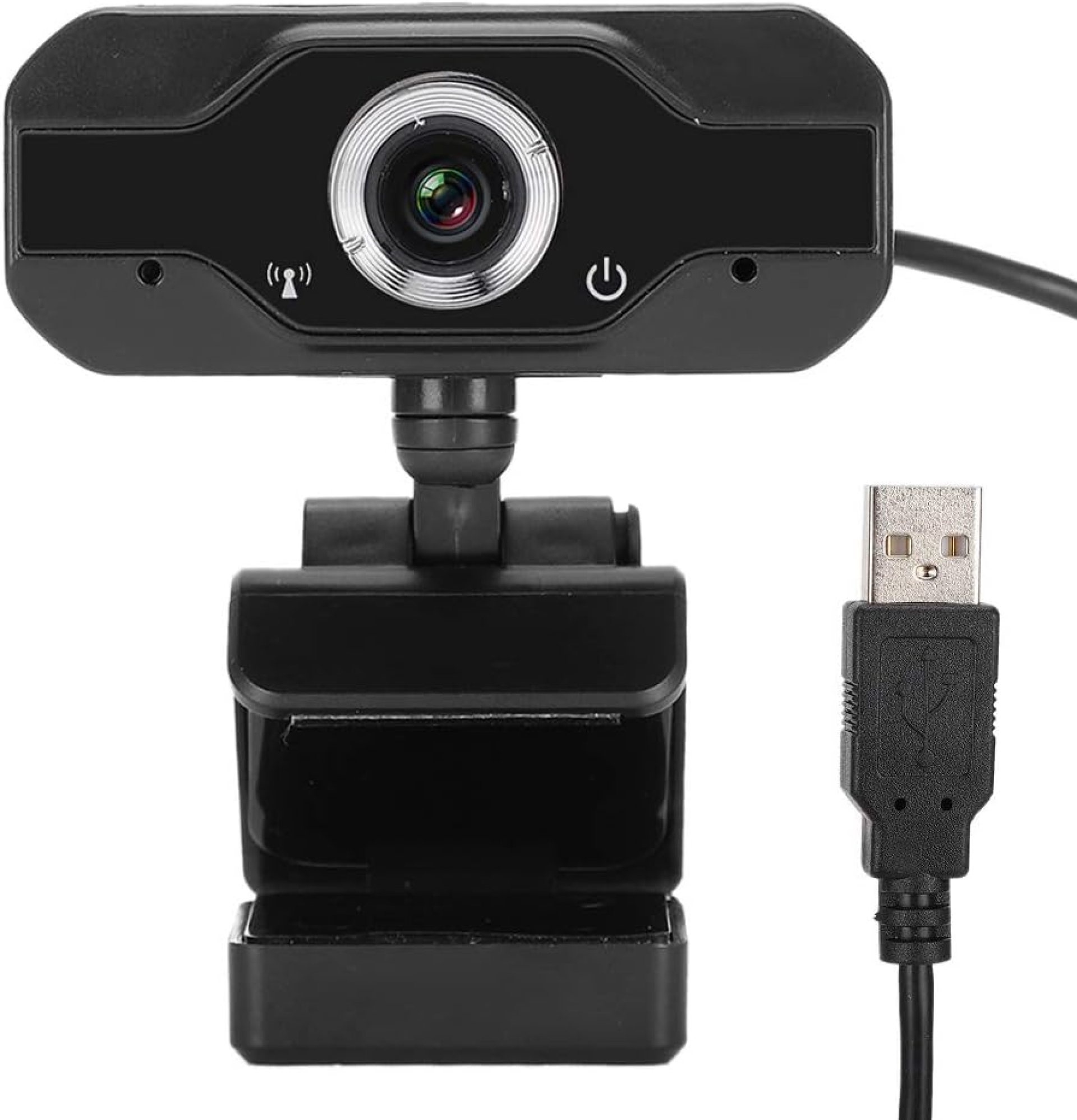 HD USB Camera with Microphone, Autofocus PC Accessory for Computer Live Webcast, Supports H.264 MJPEG, 1932×1088 Resolution, Plug and Play, Built in Mic for Clear Audio HD USB Camera with Microphone, Autofocus PC Accessory for Computer Live Webcast, Supports H.264 MJPEG, 1932×1088 Resolution, Plug and Play, Built in Mic for Clear Audio