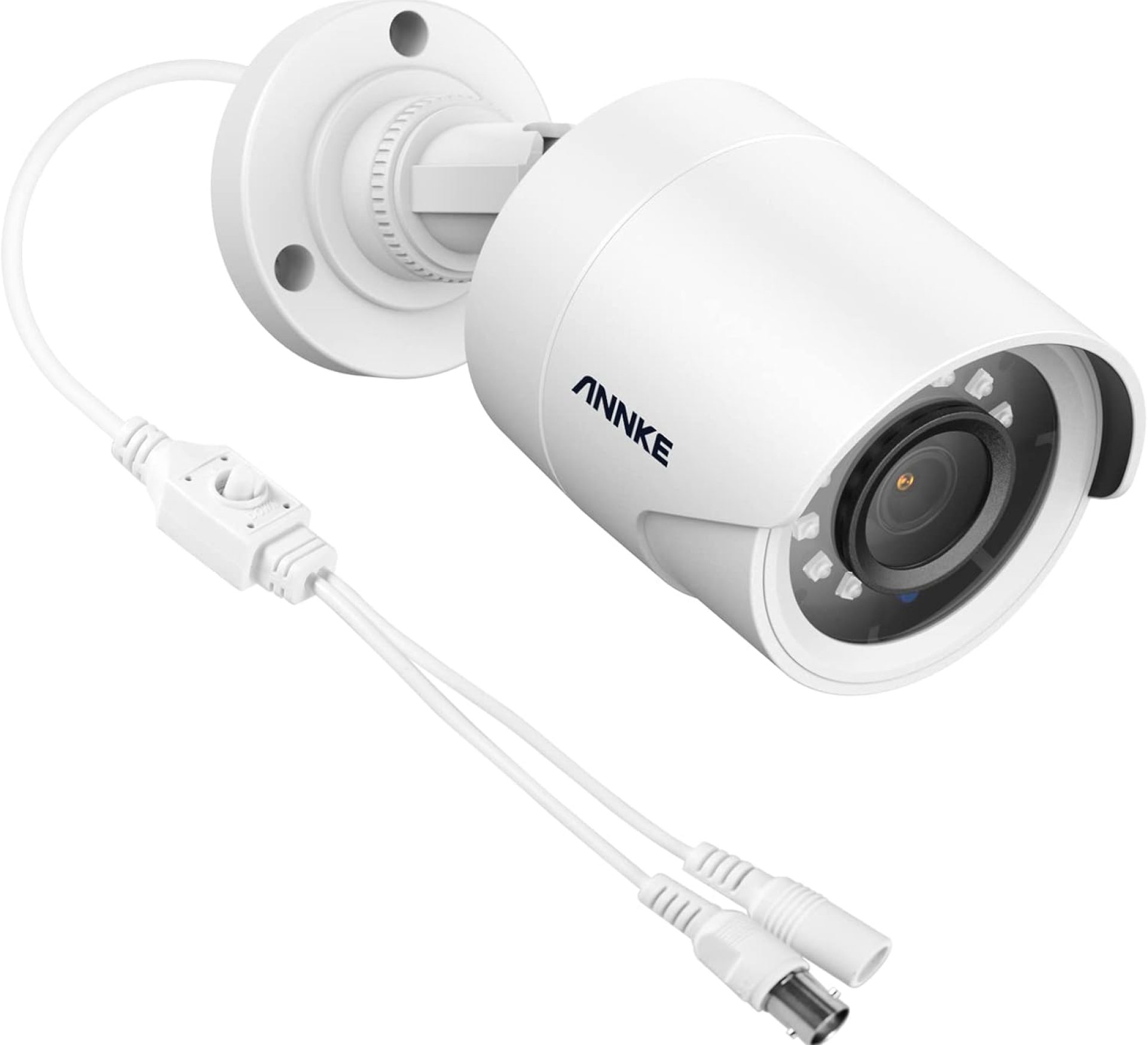 ANNKE 1080p Security Camera 4-in-1 CCTV Bullet Wired Cam, AHD/TVI/CVI/CVBS, Analog Surveillance Video Add–On Cams for Indoor/Outdoor Use, 100ft Clear Night Vision (Power Adapter Not Included) ANNKE 1080p Security Camera 4-in-1 CCTV Bullet Wired Cam, AHD/TVI/CVI/CVBS, Analog Surveillance Video Add–On Cams for Indoor/Outdoor Use, 100ft Clear Night Vision (Power Adapter Not Included)