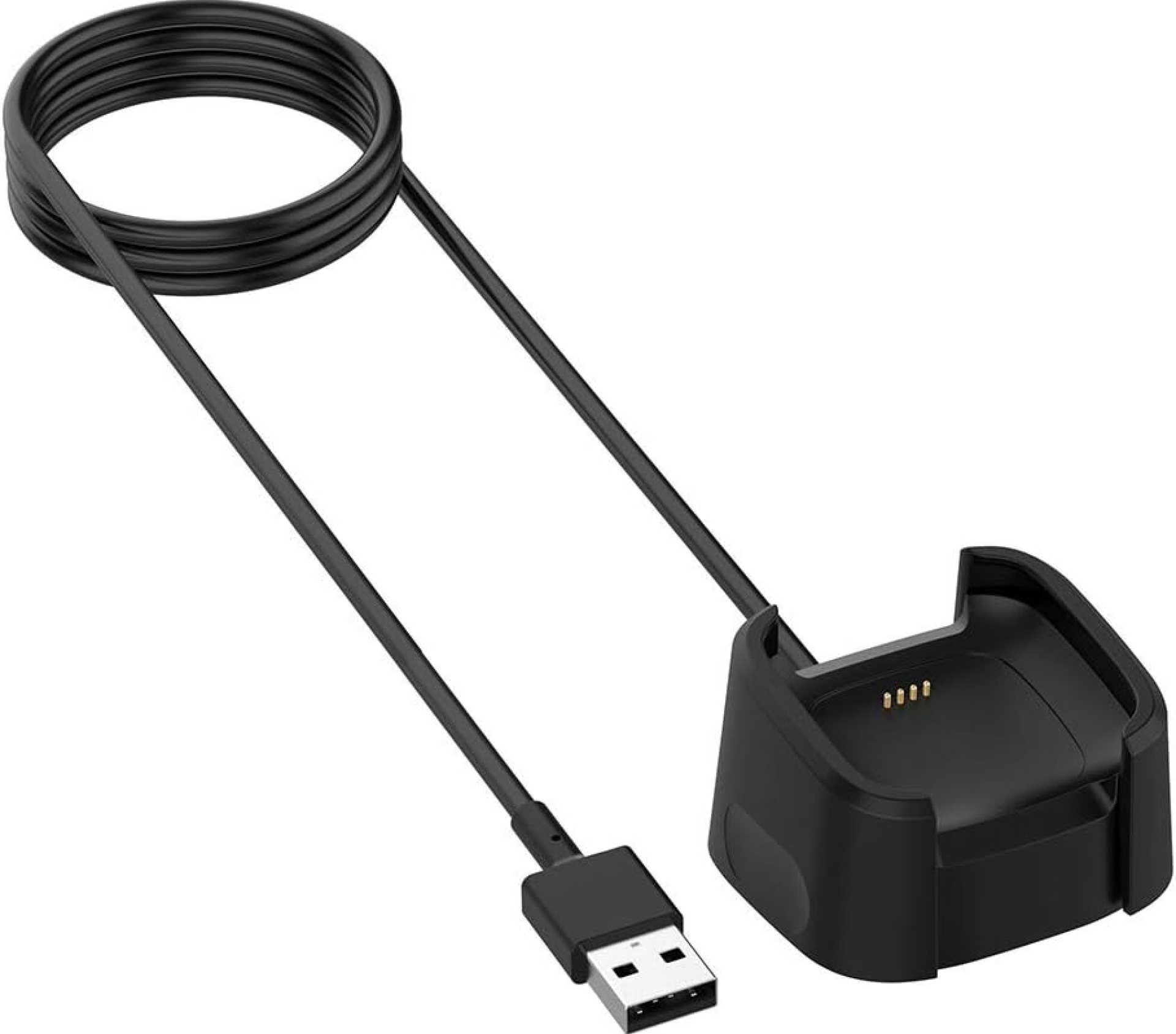 Threeeggs Compatible with Fitbit Versa 2 Charger, Replacement USB Charging Cable for Versa 2 Health & Fitness Smartwatch Durable Fast Charge 3.3ft/100cm Threeeggs Compatible with Fitbit Versa 2 Charger, Replacement USB Charging Cable for Versa 2 Health & Fitness Smartwatch Durable Fast Charge 3.3ft/100cm