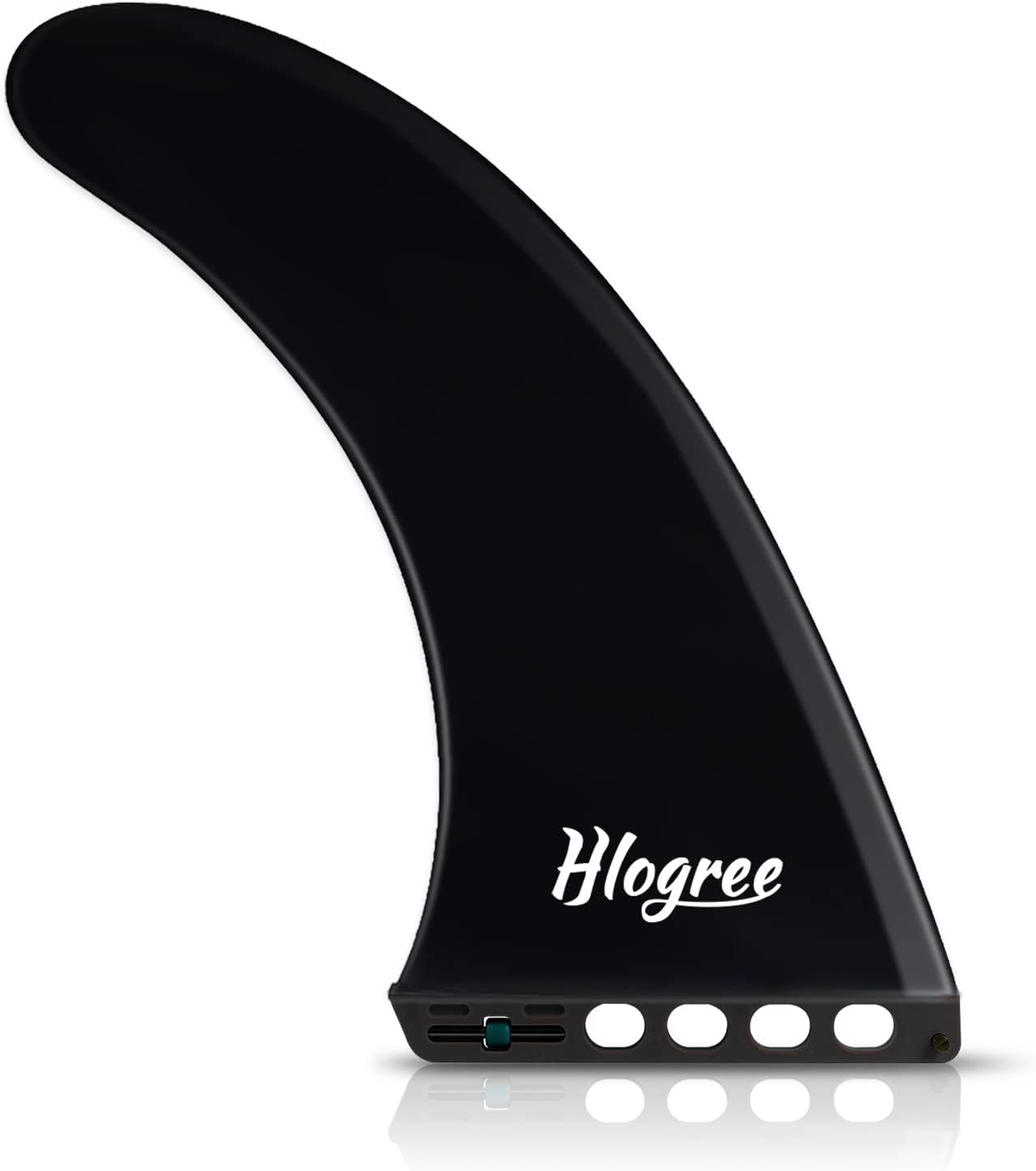 HLOGREE 9” SUP Fin, 9 INCH Surf & SUP Single Center Water Fin Quick Release DetachableStand up Paddleboard Fin – Free No Tool Fin Screw Replacement for Longboard Surfboard Stand-Up Paddleboards HLOGREE 9” SUP Fin, 9 INCH Surf & SUP Single Center Water Fin Quick Release DetachableStand up Paddleboard Fin – Free No Tool Fin Screw Replacement for Longboard Surfboard Stand-Up Paddleboards