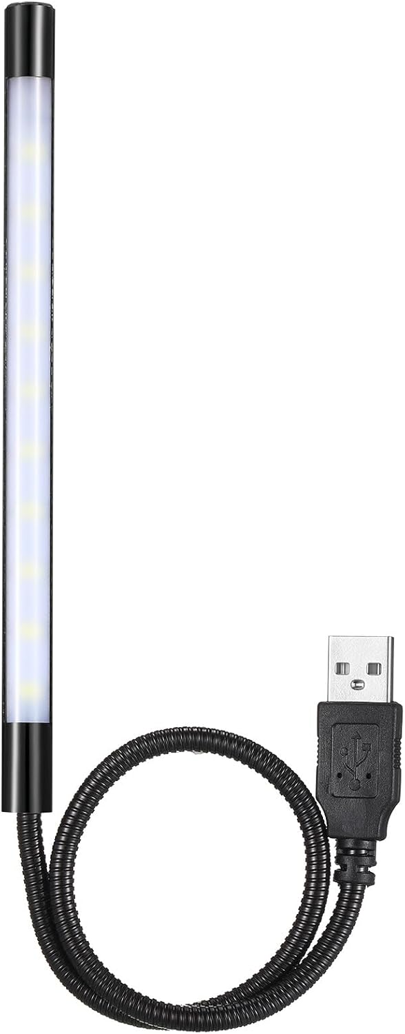 Portable USB Light Laptop Light for Keyboard Flexible Stick Dimmable Touch Switch LED White Light Lamp for Laptop Computer PC (Black) Portable USB Light Laptop Light for Keyboard Flexible Stick Dimmable Touch Switch LED White Light Lamp for Laptop Computer PC (Black)
