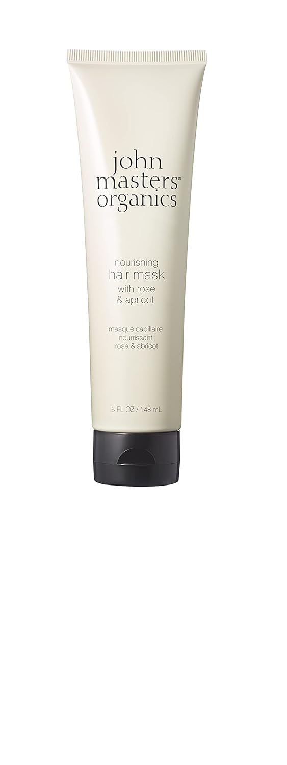 John Masters Organics – Nourishing Hair Mask | Rose and Apricot | Deep Conditioning Hair Mask | Scalp Treatment | Avocado | Silicone & Paraben Free | Cruelty Free| Haircare for Men & Women (5 oz.) John Masters Organics – Nourishing Hair Mask | Rose and Apricot | Deep Conditioning Hair Mask | Scalp Treatment | Avocado | Silicone & Paraben Free | Cruelty Free| Haircare for Men & Women (5 oz.)