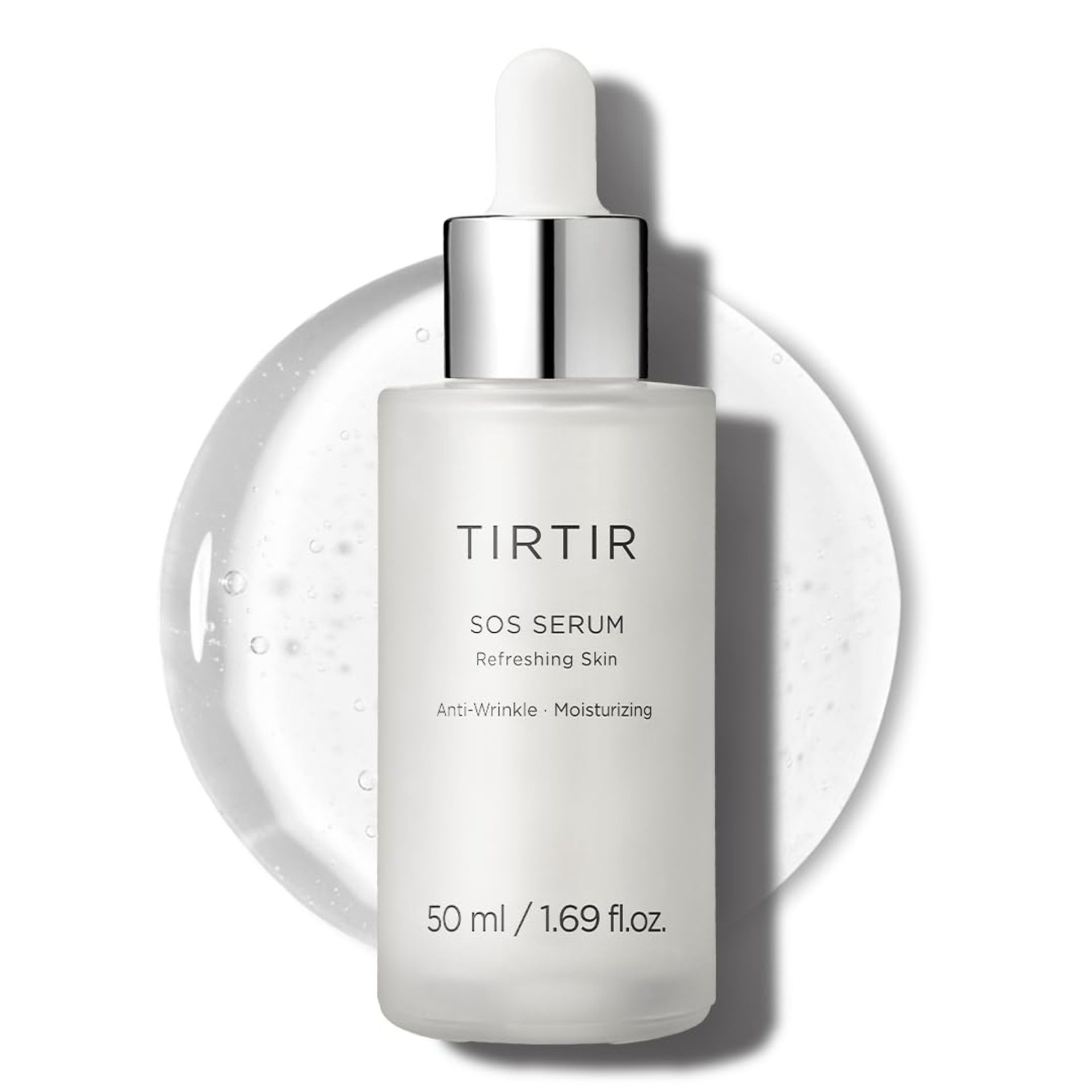 TIRTIR SOS Serum – Radiant Glow Boosting Face Serum – Plumping, Anti Aging, Hydrating – Visibly Smooth and Glowy Skin – Fragrance Free Serum for All Skin Types, 1.69 fl.oz. TIRTIR SOS Serum – Radiant Glow Boosting Face Serum – Plumping, Anti Aging, Hydrating – Visibly Smooth and Glowy Skin – Fragrance Free Serum for All Skin Types, 1.69 fl.oz.