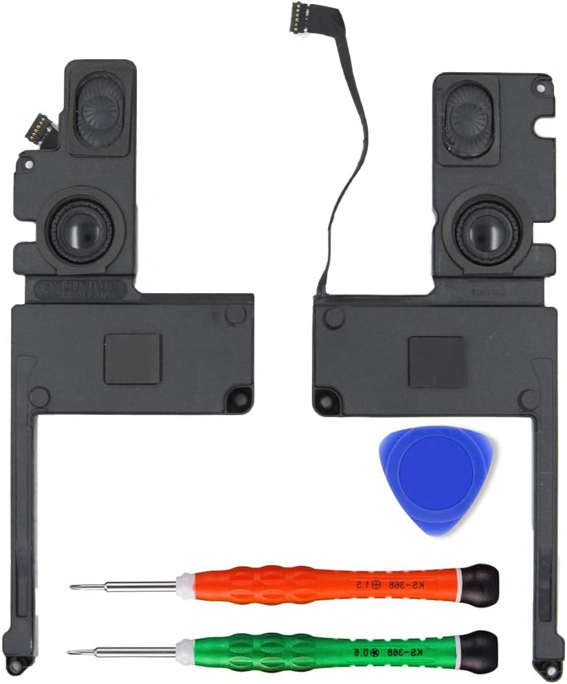 MMOBIEL Speaker Set Left and Right Replacement Compatible with MacBook Pro 15 inch Retina A1398 No. 609-0336-A 2012-2015 MMOBIEL Speaker Set Left and Right Replacement Compatible with MacBook Pro 15 inch Retina A1398 No. 609-0336-A 2012-2015