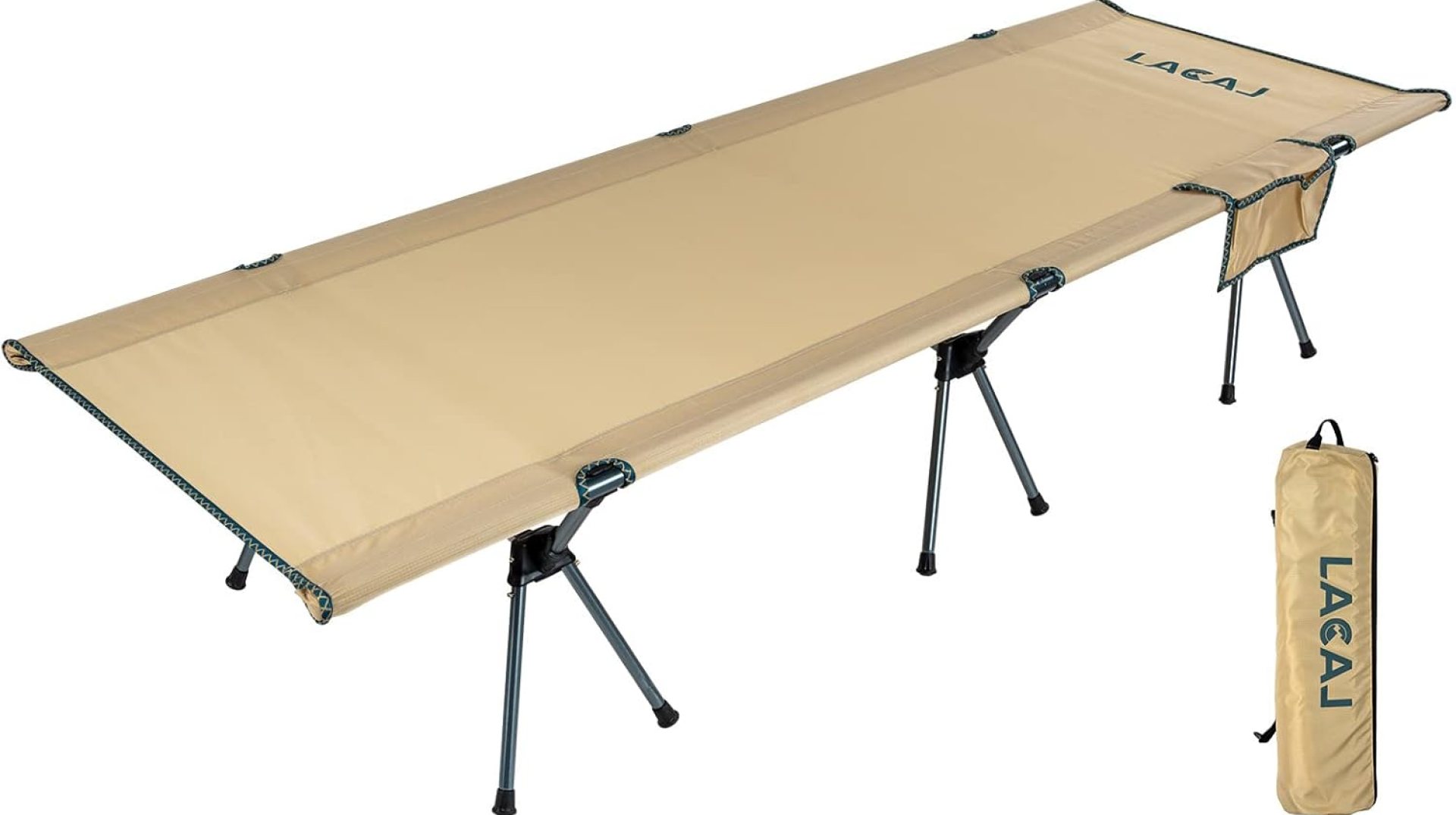 Foldable High/Low 2 Modes Camping Cot with Side Pocket, Extend Legs, Storage Bag, Ultralight & Durable Backpacking Travel Tent Cot, Easy to use for Woman & Man Foldable High/Low 2 Modes Camping Cot with Side Pocket, Extend Legs, Storage Bag, Ultralight & Durable Backpacking Travel Tent Cot, Easy to use for Woman & Man
