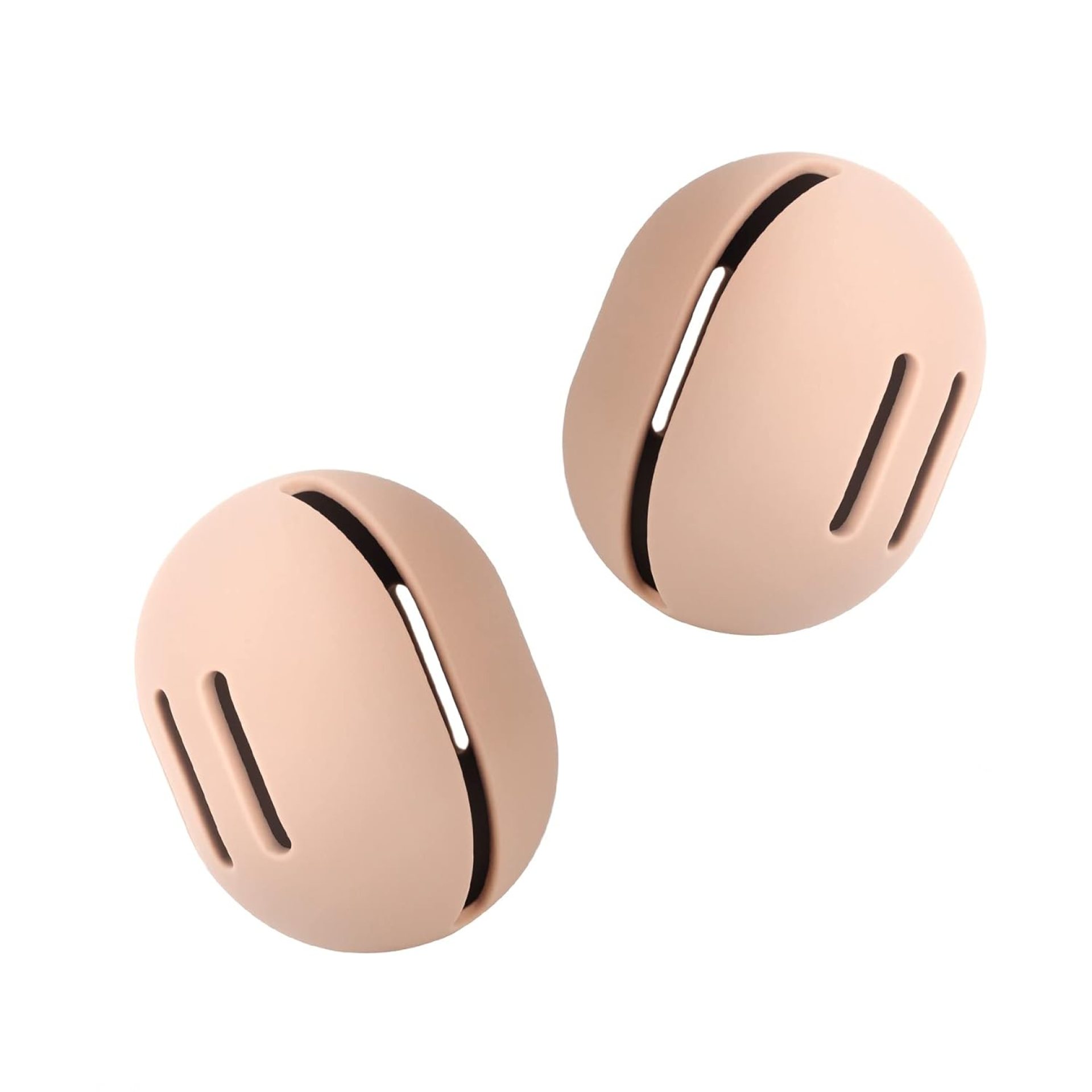 FERYES 2 PCS Makeup Sponge Holder – Shatterproof Eco-Friendly Silicone Beauty Make Up Blender Case for Travel – Khaki FERYES 2 PCS Makeup Sponge Holder – Shatterproof Eco-Friendly Silicone Beauty Make Up Blender Case for Travel – Khaki