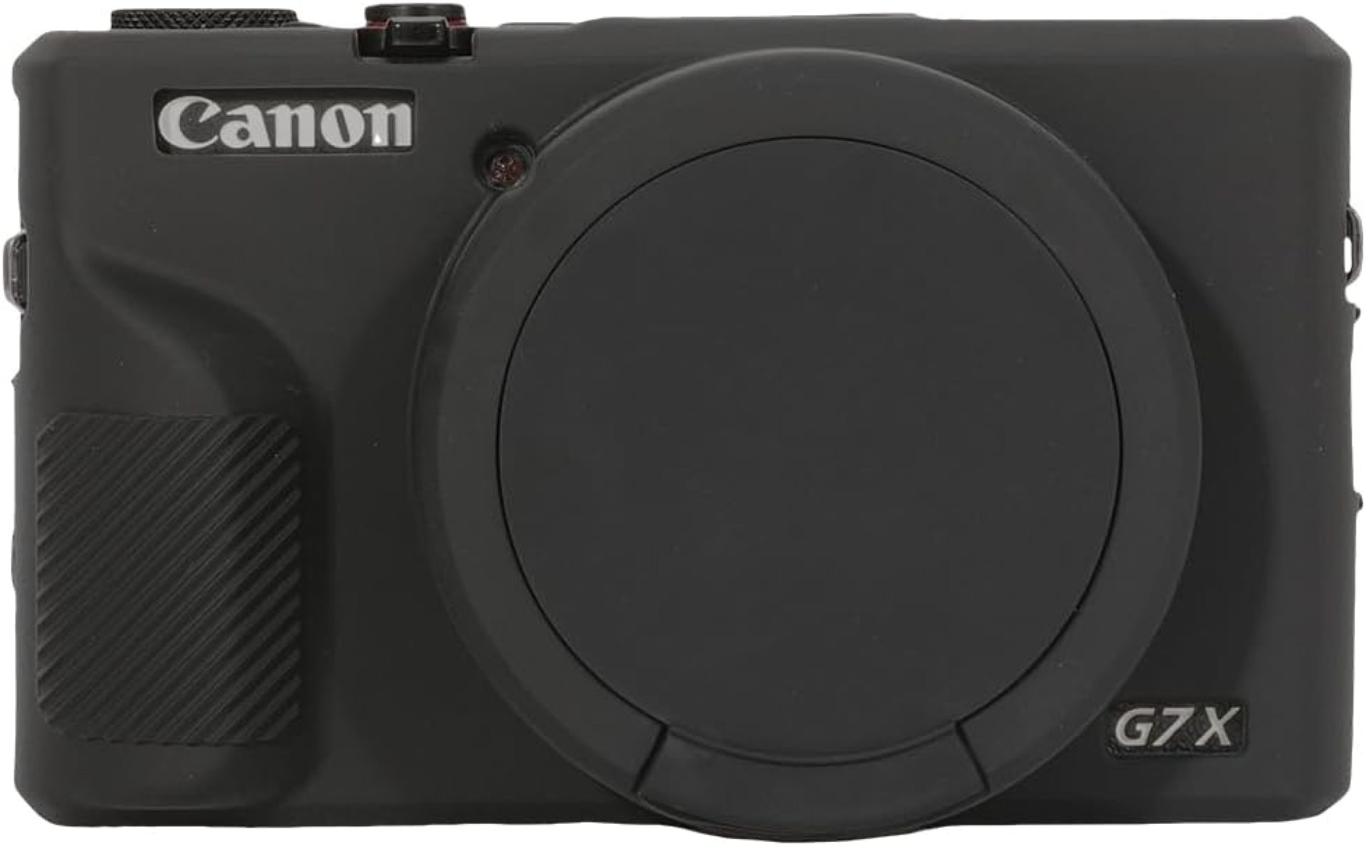 Case for Canon Powershot G7X Mark III Digital Camera, G7X Mark iii Camera Silicone Case, Anti-Scratch Slim Fit Soft Skin, G7X Mark 3 Accessories with Detachable Lens Cover – Black Case for Canon Powershot G7X Mark III Digital Camera, G7X Mark iii Camera Silicone Case, Anti-Scratch Slim Fit Soft Skin, G7X Mark 3 Accessories with Detachable Lens Cover – Black