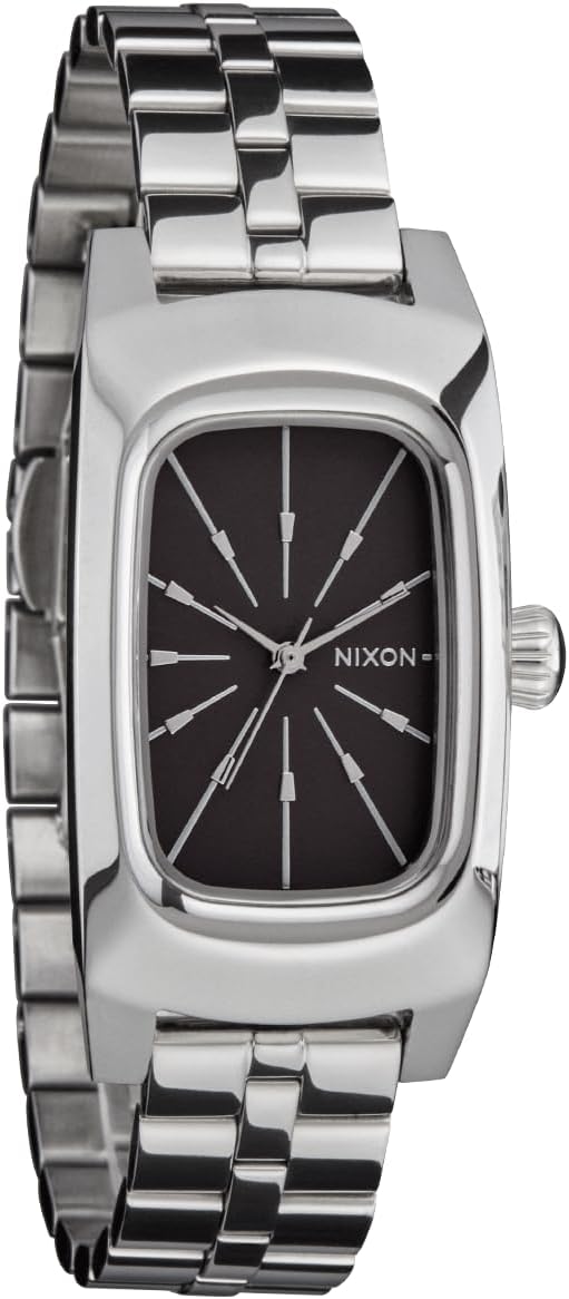 NIXON Frankie A1441-100m Water Resistant Women’s Analog Watch (47 x 24mm Rectangular Watch Face, 14mm 3 Link Bracelet Band w/Butterfly Clasp) NIXON Frankie A1441-100m Water Resistant Women’s Analog Watch (47 x 24mm Rectangular Watch Face, 14mm 3 Link Bracelet Band w/Butterfly Clasp)