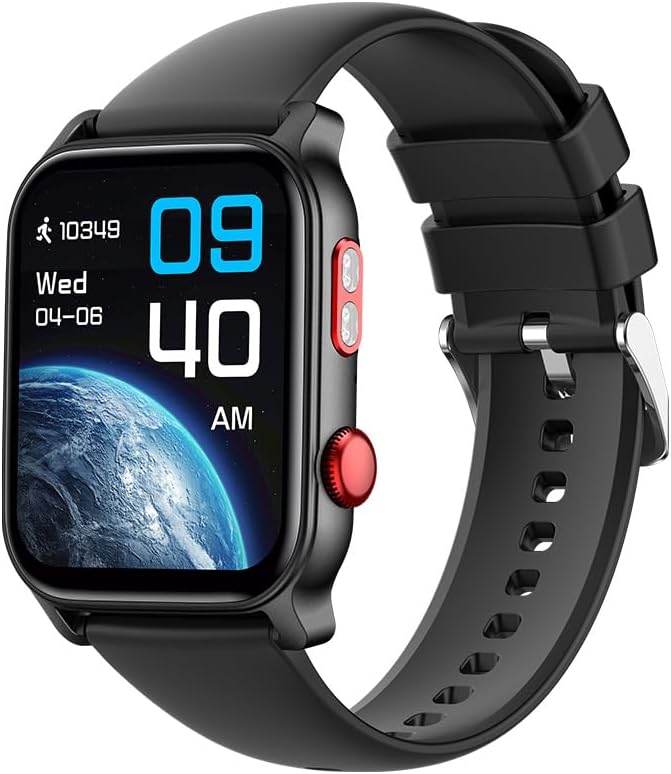 QTLLBT 9 Languages Translation Watch Smart Watch Bluetooth Call (Answer/Make Calls) Fitness Tracker IP68 Waterproof 100+ Sports Heart Rate Sleep Android iPhone Men and Women Smart Watch (Black) QTLLBT 9 Languages Translation Watch Smart Watch Bluetooth Call (Answer/Make Calls) Fitness Tracker IP68 Waterproof 100+ Sports Heart Rate Sleep Android iPhone Men and Women Smart Watch (Black)