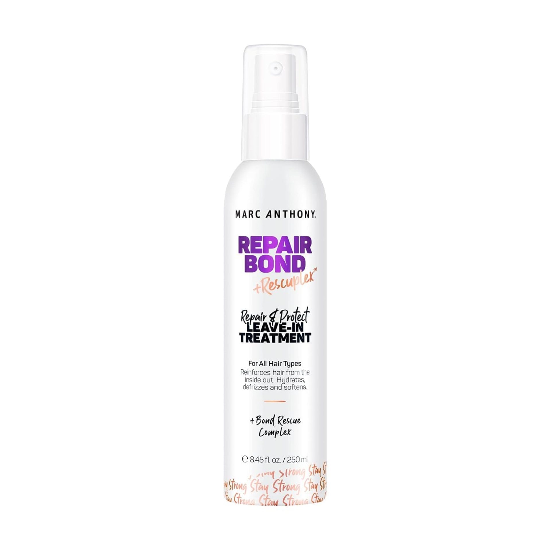 Marc Anthony Repairing Leave-In Conditioner, 8.45 fl oz – Repairs, Strengthens & Maintains Bonds within Hair – Eliminates Frizz, Flyaways & Reduce Breakage – Dry & Damaged Hair Marc Anthony Repairing Leave-In Conditioner, 8.45 fl oz – Repairs, Strengthens & Maintains Bonds within Hair – Eliminates Frizz, Flyaways & Reduce Breakage – Dry & Damaged Hair