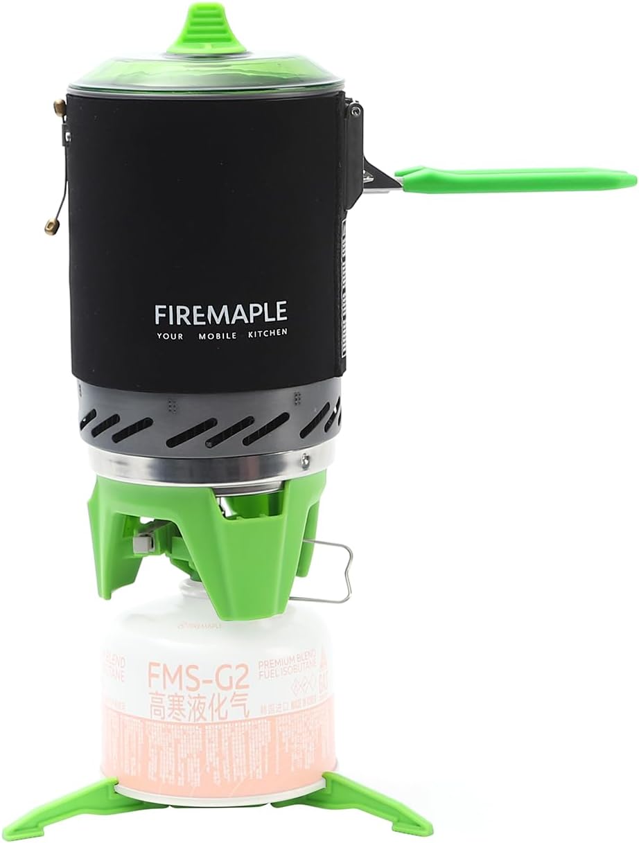 Fire-Maple Fixed Star X2 Backpacking and Camping Stove System Outdoor Propane Camp Cooking Gear Portable Pot Jet Burner Set Ideal for Hiking, Trekking, Fishing, Hunting Trips and Emergency Use Fire-Maple Fixed Star X2 Backpacking and Camping Stove System Outdoor Propane Camp Cooking Gear Portable Pot Jet Burner Set Ideal for Hiking, Trekking, Fishing, Hunting Trips and Emergency Use