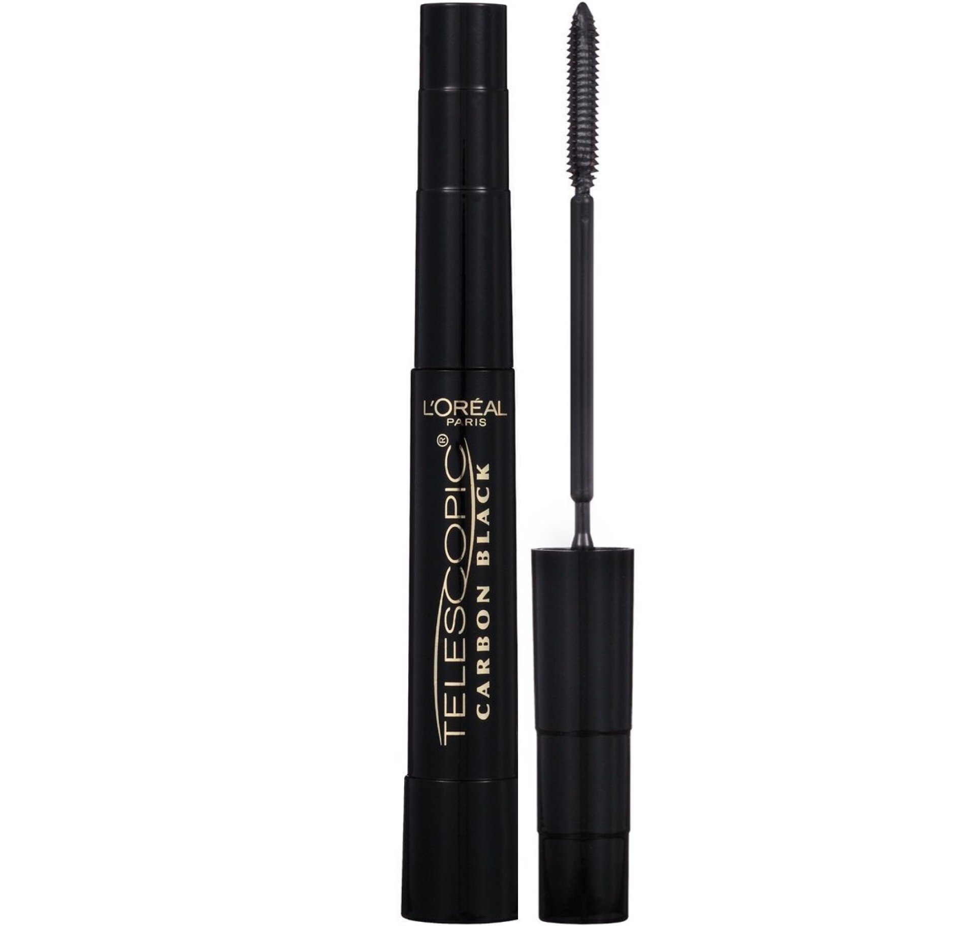 L’Oreal Paris Makeup Telescopic Original Lengthening Mascara, Carbon Black, 0.27 Fl Oz (Pack of 1) L’Oreal Paris Makeup Telescopic Original Lengthening Mascara, Carbon Black, 0.27 Fl Oz (Pack of 1)