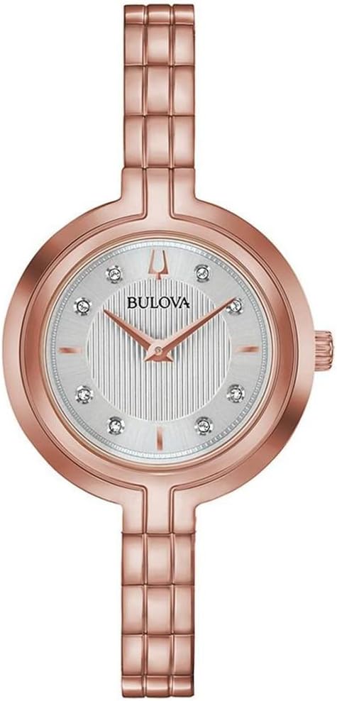 Bulova Ladies Rhapsody Diamond Quartz Bracelet Watch Bulova Ladies Rhapsody Diamond Quartz Bracelet Watch
