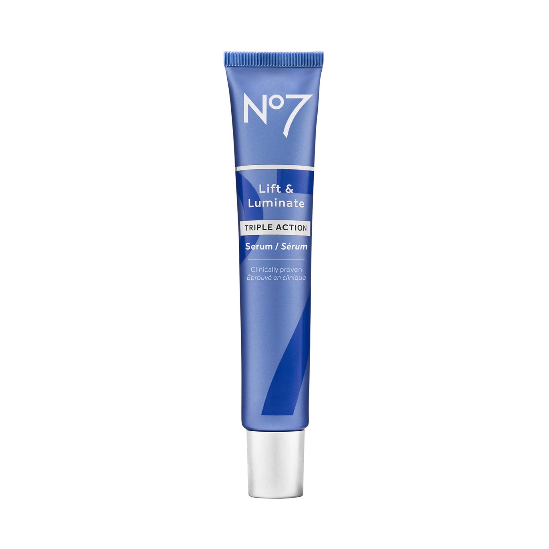 No7 Lift & Luminate Triple Action Face Serum – Collagen Peptide Anti-Wrinkle + Brightening Emblica & Vitamin C Serum + Pro Retinol Skin Firming Hyaluronic Acid & Hibiscus (50ml) No7 Lift & Luminate Triple Action Face Serum – Collagen Peptide Anti-Wrinkle + Brightening Emblica & Vitamin C Serum + Pro Retinol Skin Firming Hyaluronic Acid & Hibiscus (50ml)