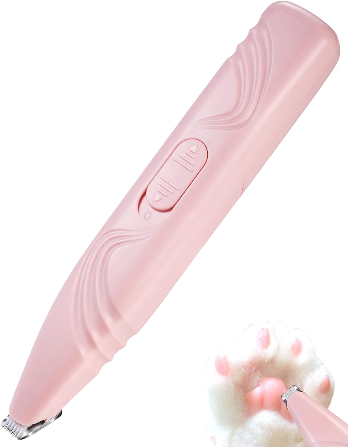 LEYOUFU Dog Paw Trimmer for Grooming, Cordless Electric Small Pet Grooming Clippers Hair Trimmer for Dogs Cats, Low Noise for Trimming Pet’s Hair Around Paws, Eyes, Ears, Face, Rump (Pink) LEYOUFU Dog Paw Trimmer for Grooming, Cordless Electric Small Pet Grooming Clippers Hair Trimmer for Dogs Cats, Low Noise for Trimming Pet’s Hair Around Paws, Eyes, Ears, Face, Rump (Pink)
