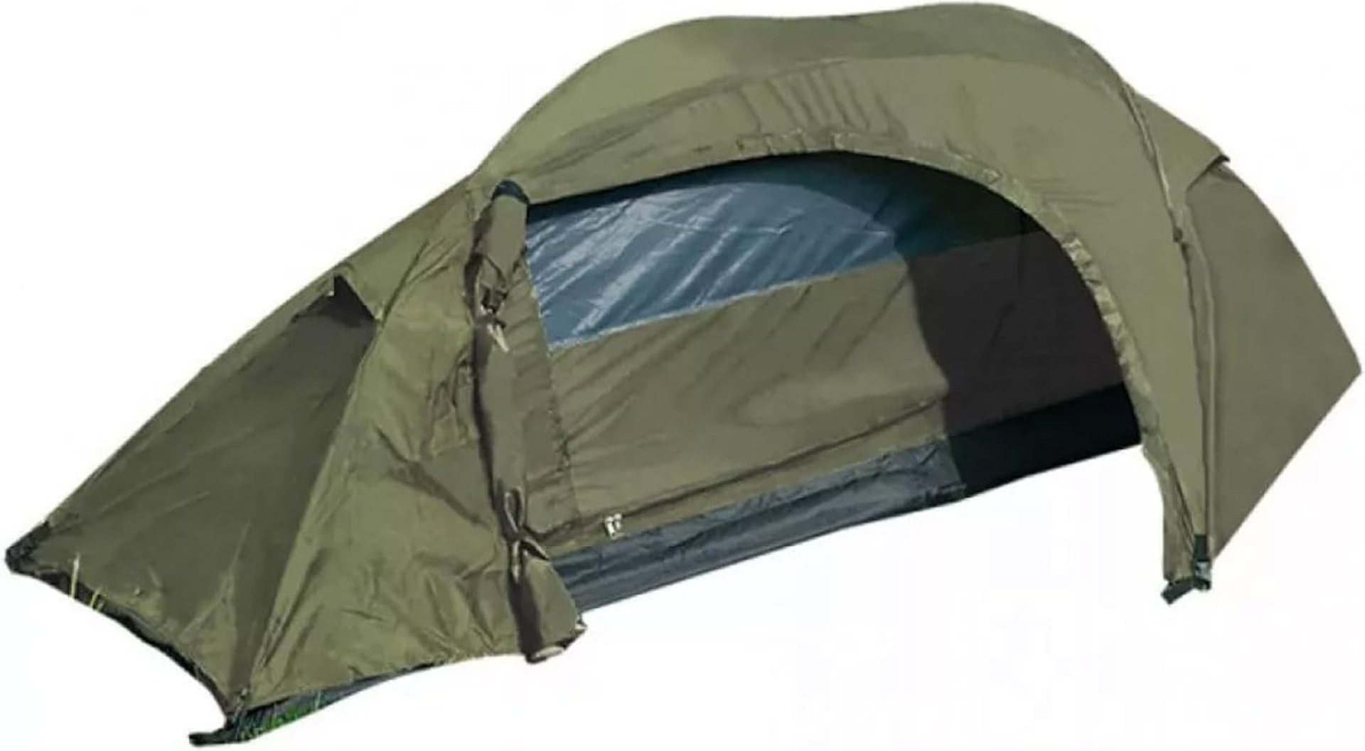 Mil-Tec Recom 1-Person Compact Lightweight Durable Weatherproof Wind & Storm-Resistant Easy-to-Install Tactical Outdoor Hiking Camping Tent with Zipper Entrance & Mosquito Net Mil-Tec Recom 1-Person Compact Lightweight Durable Weatherproof Wind & Storm-Resistant Easy-to-Install Tactical Outdoor Hiking Camping Tent with Zipper Entrance & Mosquito Net