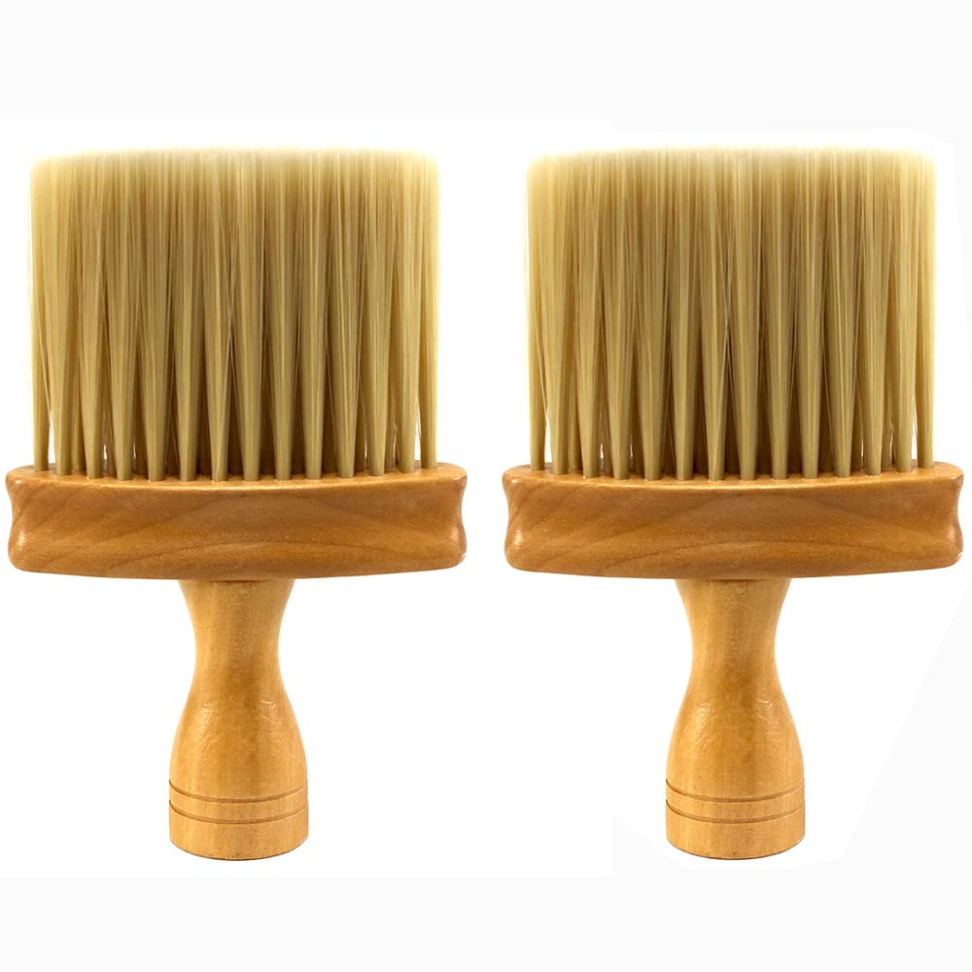 Hair Cutting Brush Professional Hairdressing/Barber Wooden Neck Brush – Soft Bristles (2Pcs) Hair Cutting Brush Professional Hairdressing/Barber Wooden Neck Brush – Soft Bristles (2Pcs)